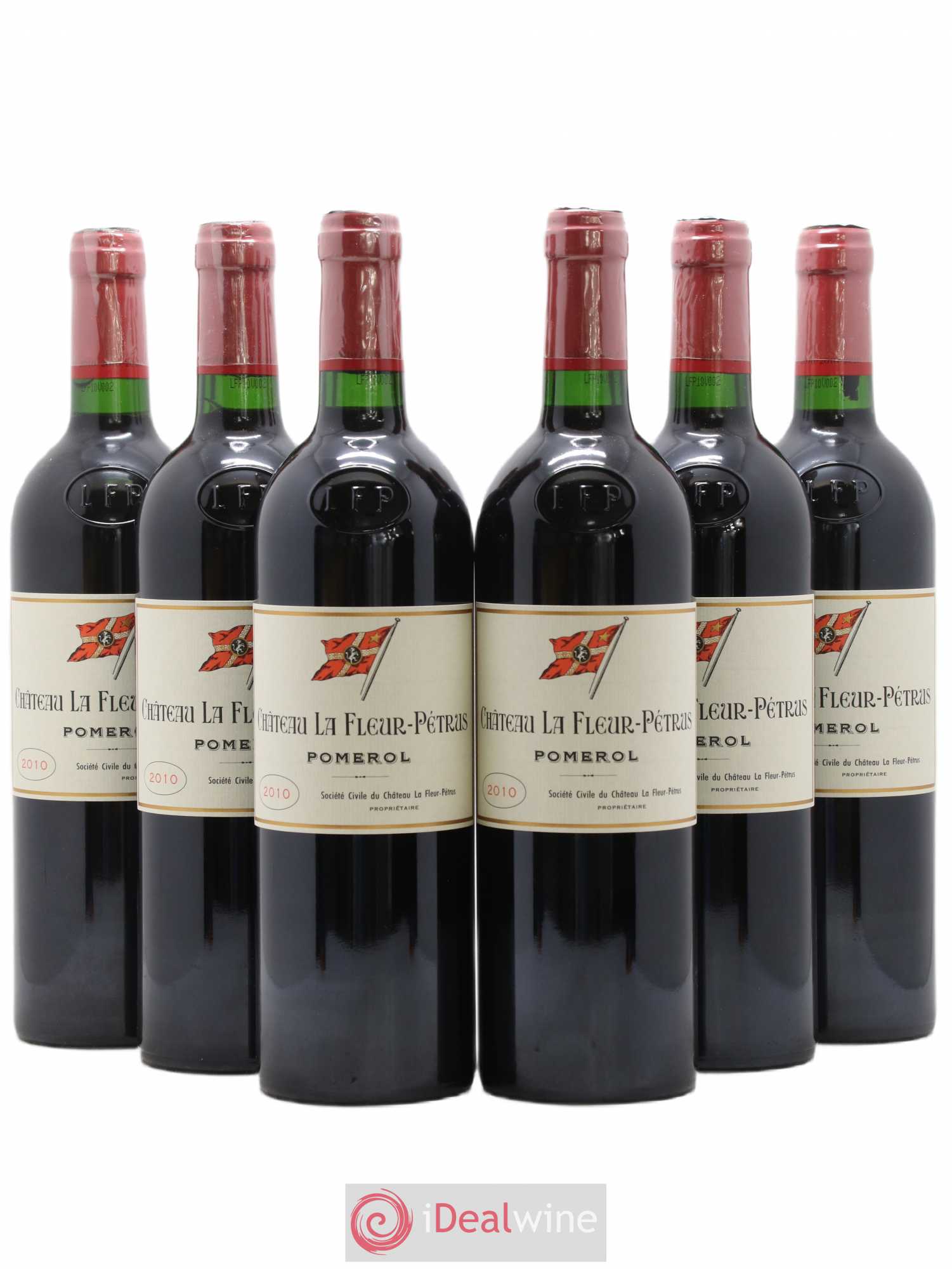 Château la Fleur Petrus 2010 - Lot de 6 bouteilles - 0