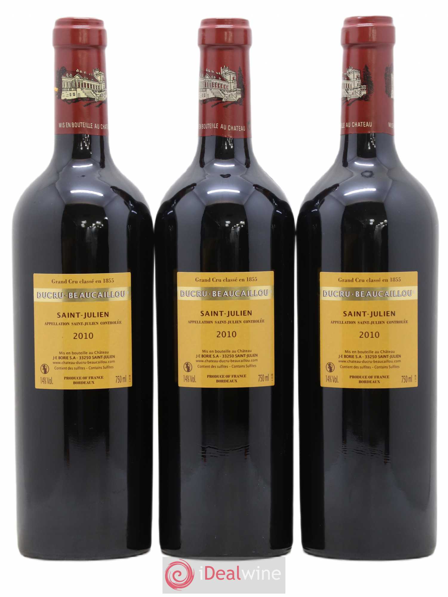 Château Ducru Beaucaillou 2ème Grand Cru Classé 2010 - Lot de 12 bouteilles - 2