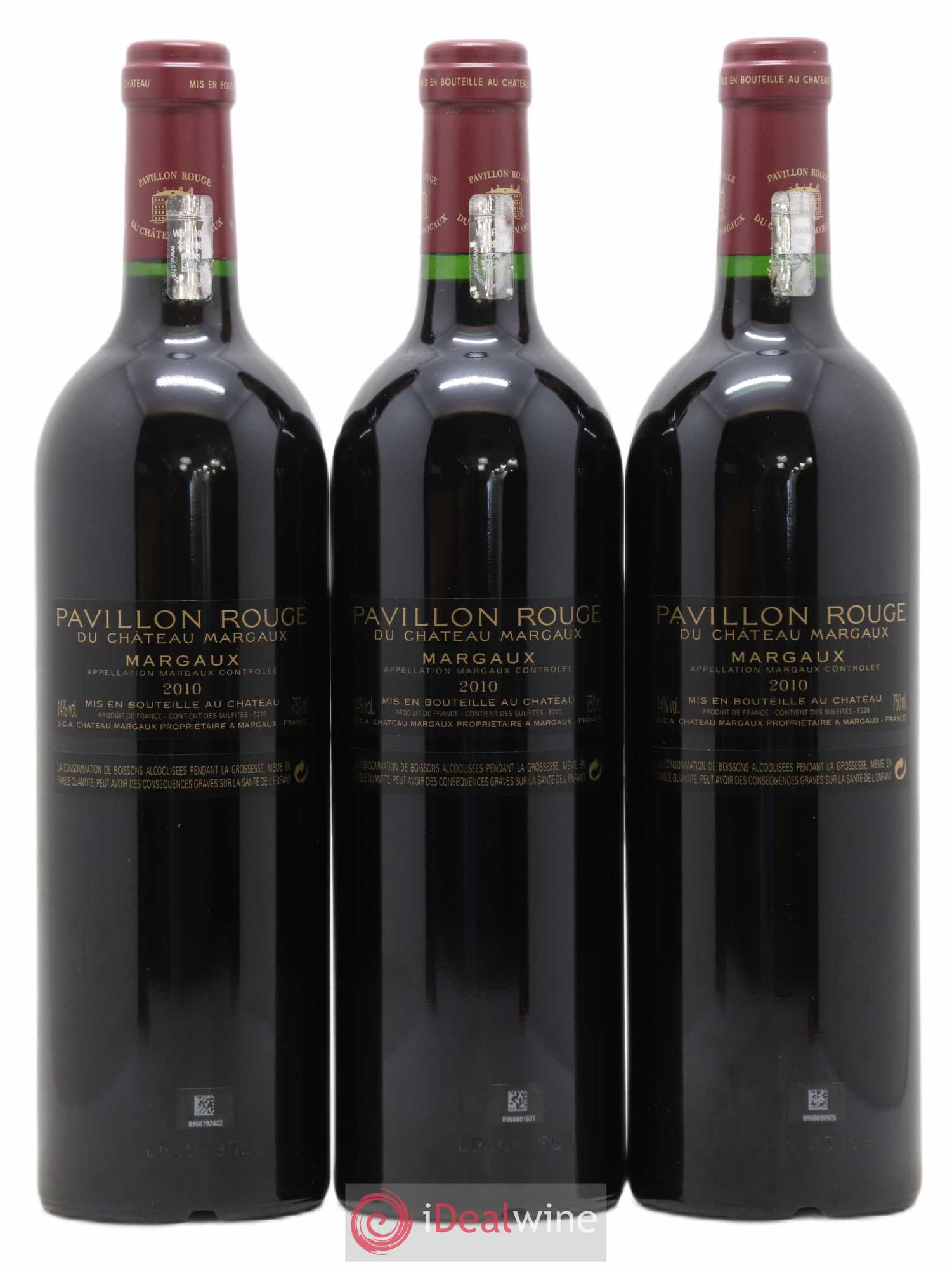 Pavillon Rouge du Château Margaux Second Vin 2010 - Lot de 12 bouteilles - 2