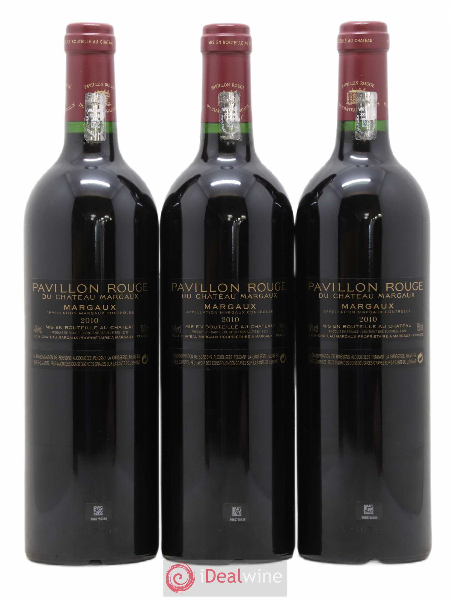Pavillon Rouge du Château Margaux Second Vin 2010 - Lot de 12 bouteilles - 4