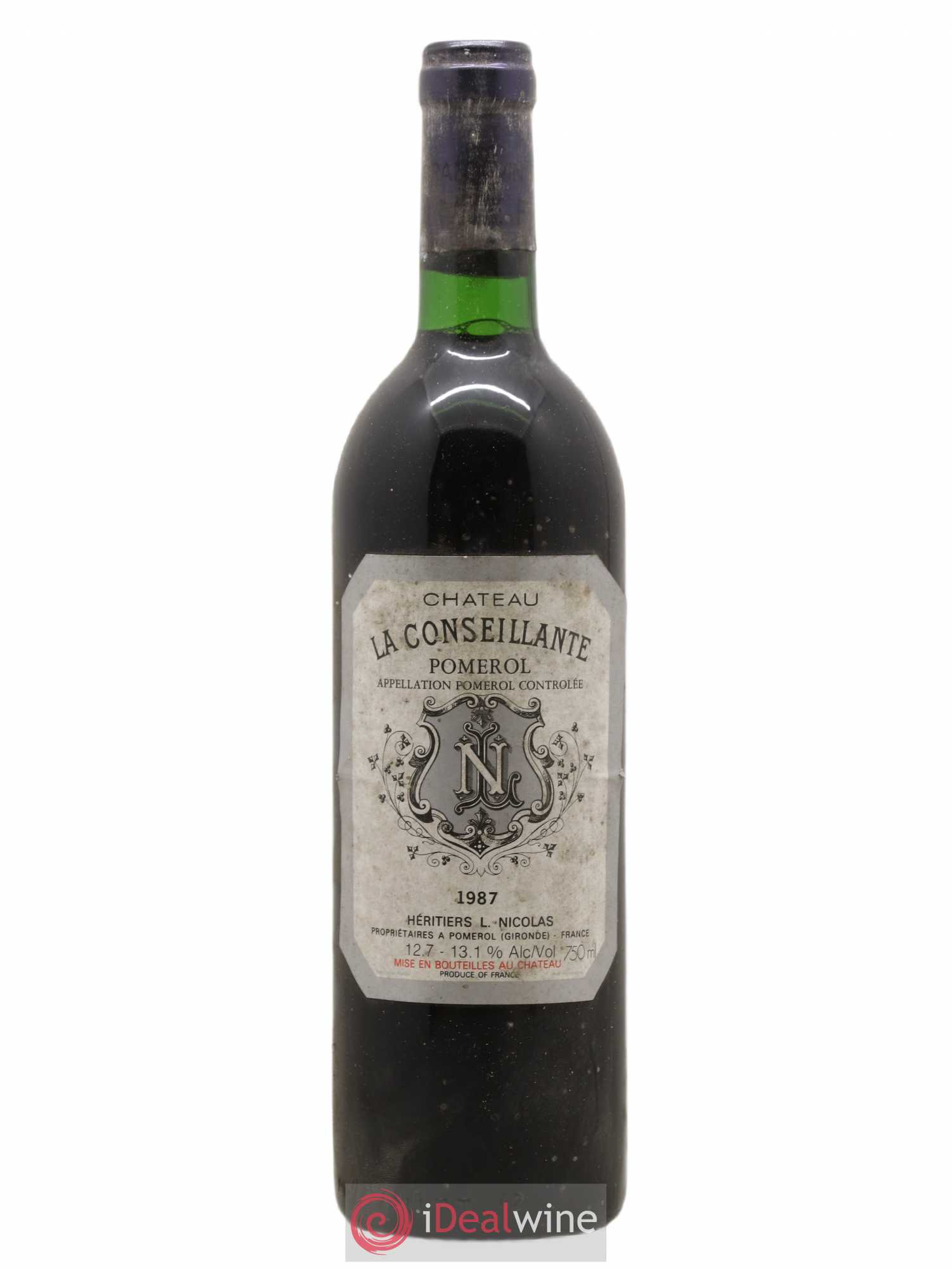 Château la Conseillante 1987 - Lot de 1 bouteille - 0