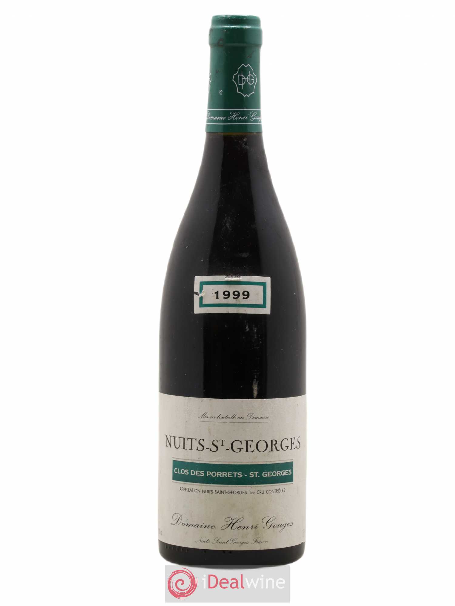 Nuits-Saint-Georges 1er Cru Clos des Porrets St Georges Henri Gouges 1999 - Posten von 1 Flasche - 0