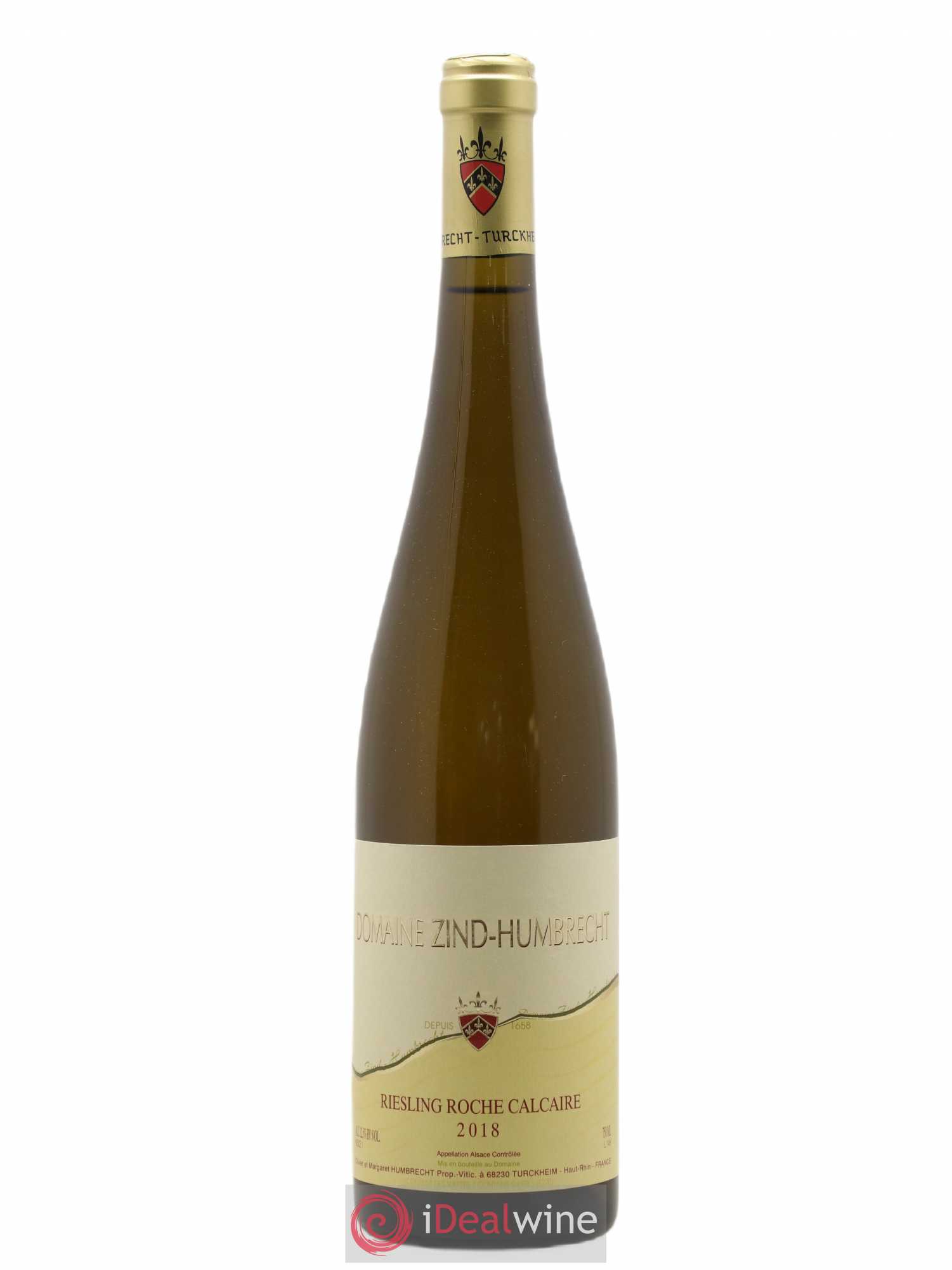 Alsace Riesling Roche Calcaire Zind-Humbrecht (Domaine) 2018 - Posten von 1 Flasche - 0