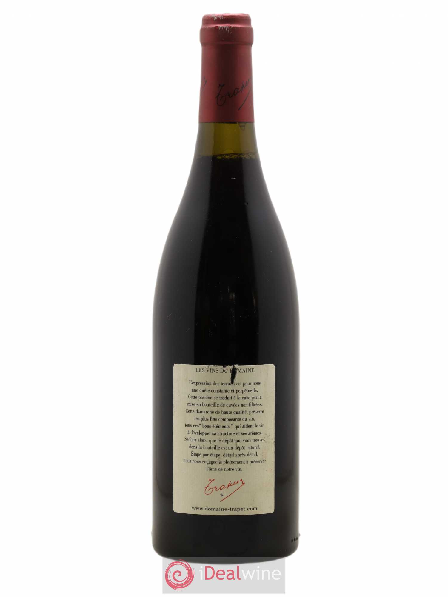Chambertin Grand Cru Domaine Trapet 2002 - Lot de 1 bouteille - 1