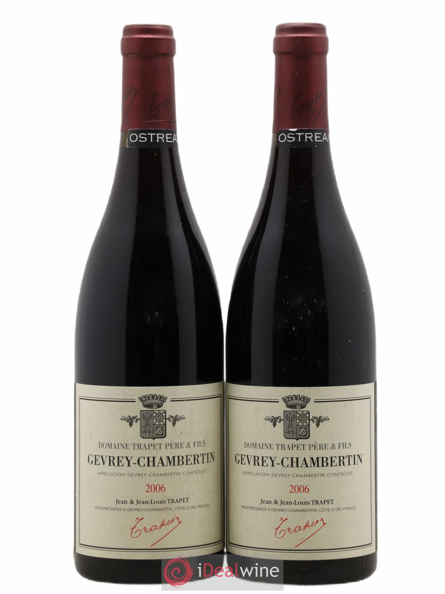 Gevrey-Chambertin Ostrea Domaine Trapet 2006 - Lot de 2 bouteilles - 0