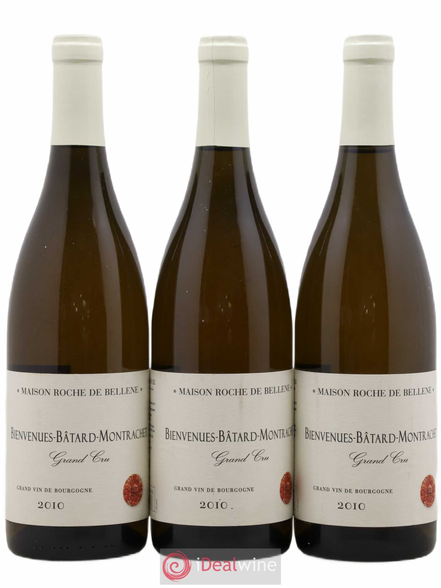 Bienvenues-Bâtard-Montrachet Grand Cru Domaine Roche de Bellene 2010 - Lot de 3 bouteilles - 0
