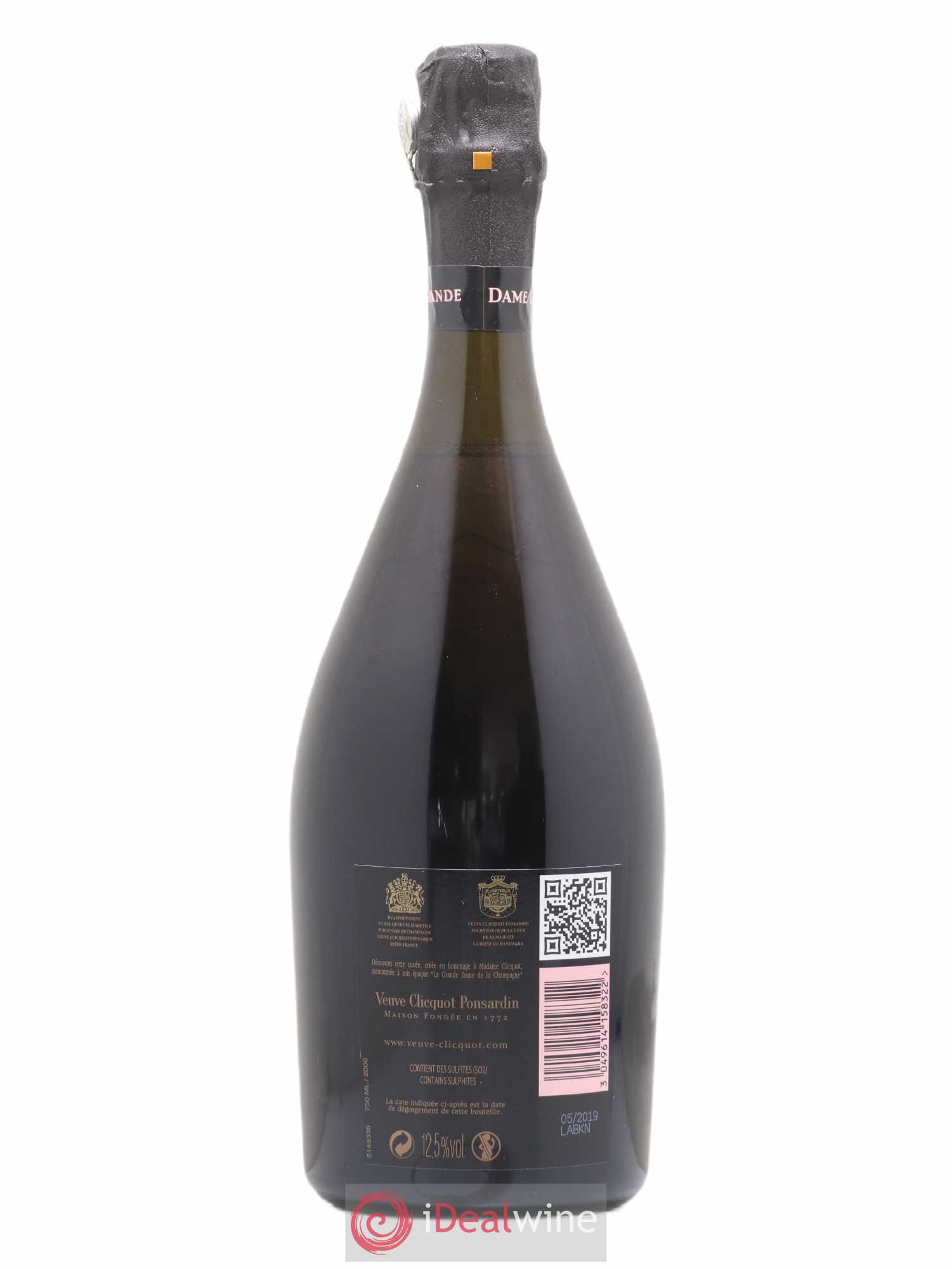 La Grande Dame Veuve Clicquot Brut 2006 - Lot de 1 bouteille - 1