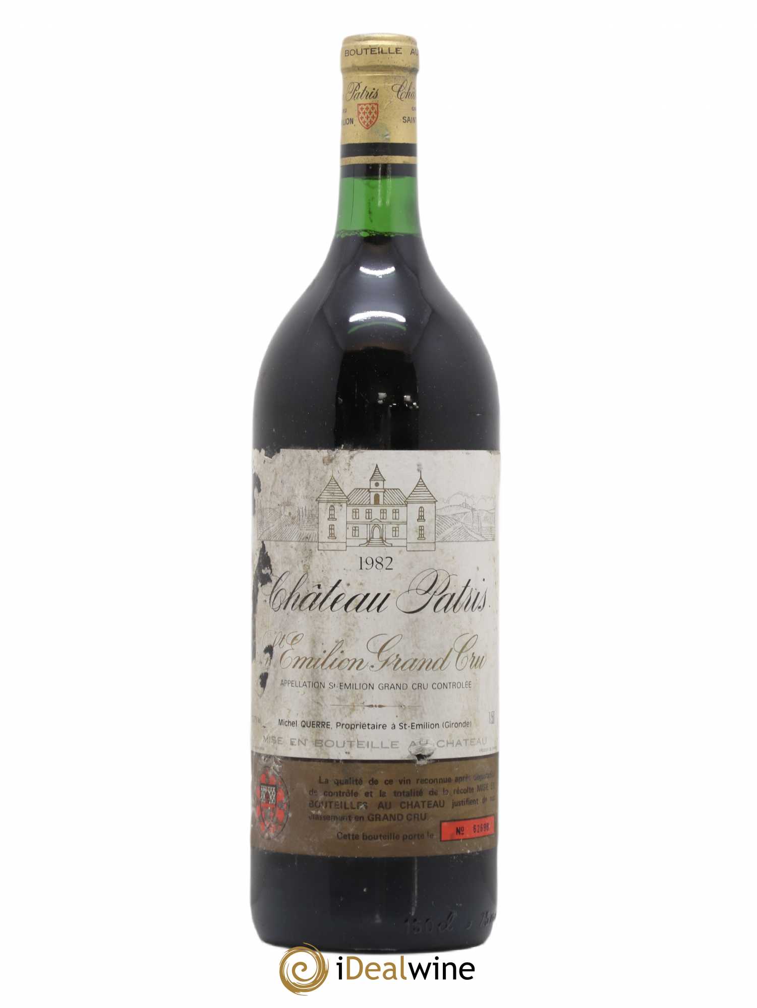 Château Patris 1982 - Lot de 1 magnum - 0