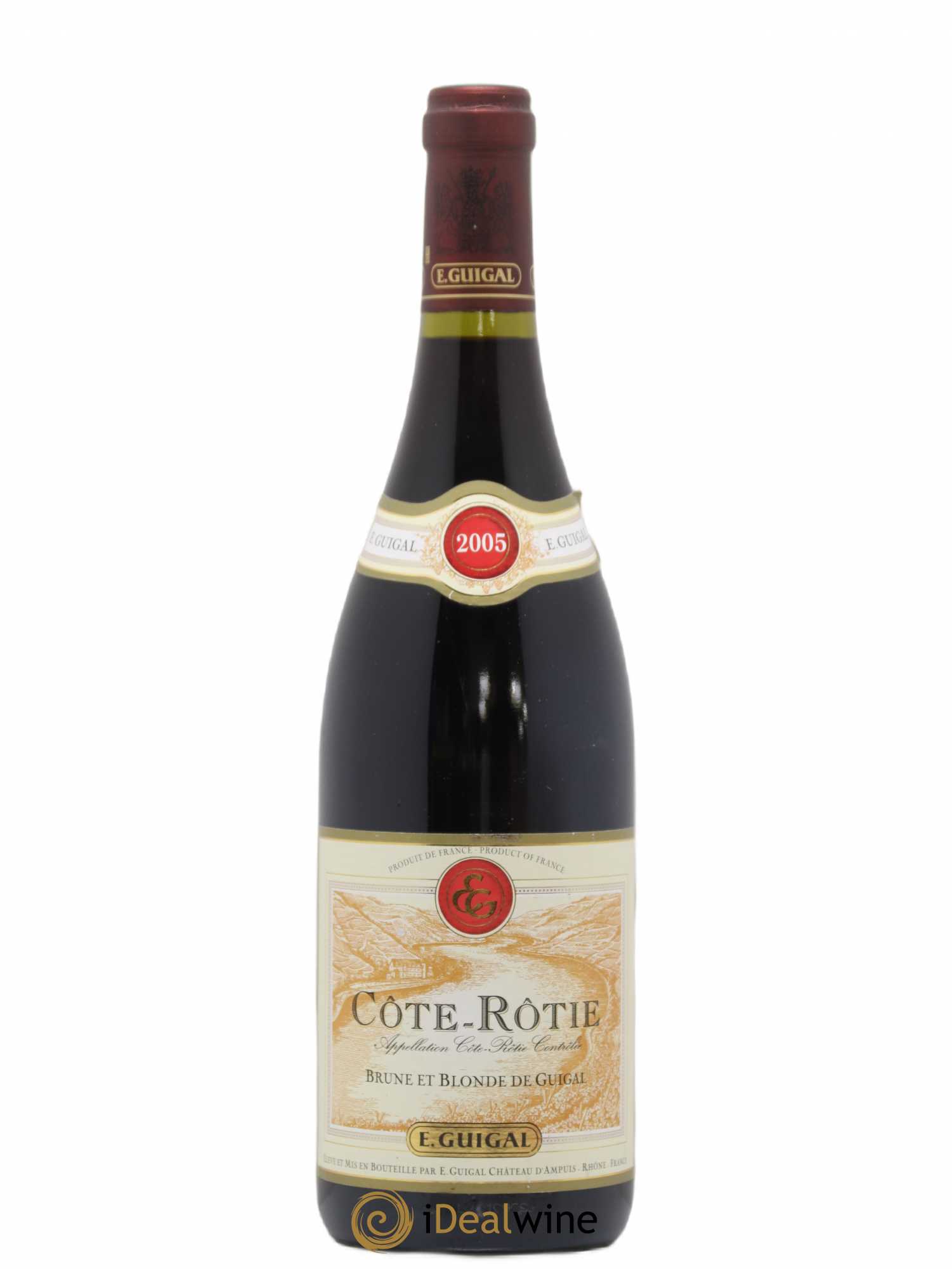 Côte-Rôtie Côtes Brune et Blonde Guigal 2005 - Lot de 1 bouteille - 0