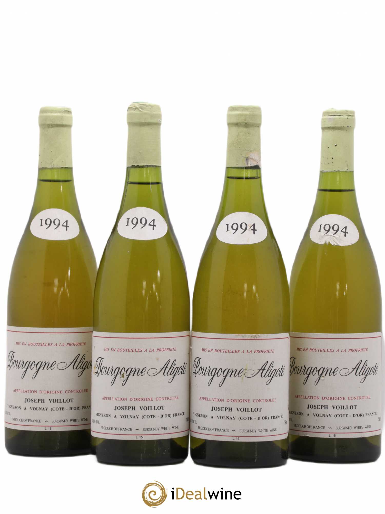 Bourgogne Aligoté Joseph Voillot 1994 - Posten von 4 Flaschen - 0