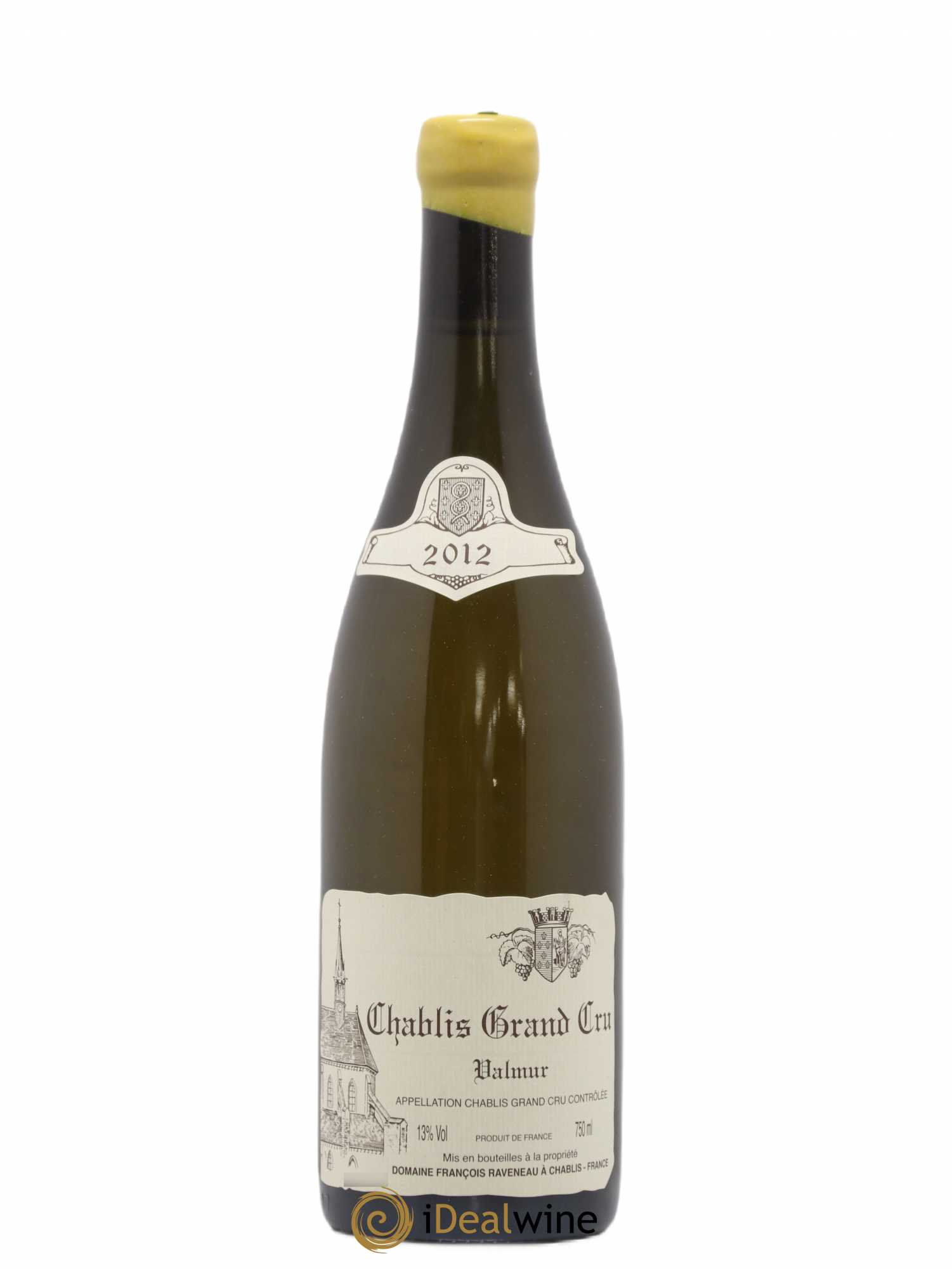 Chablis Grand Cru Valmur Raveneau (Domaine) 2012 - Lot de 1 bouteille - 0