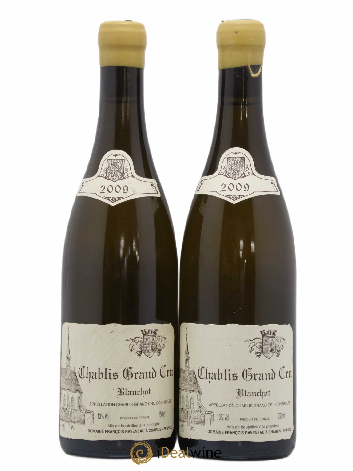Chablis Grand Cru Blanchot Raveneau (Domaine) 2009 - Lot de 2 bouteilles - 0
