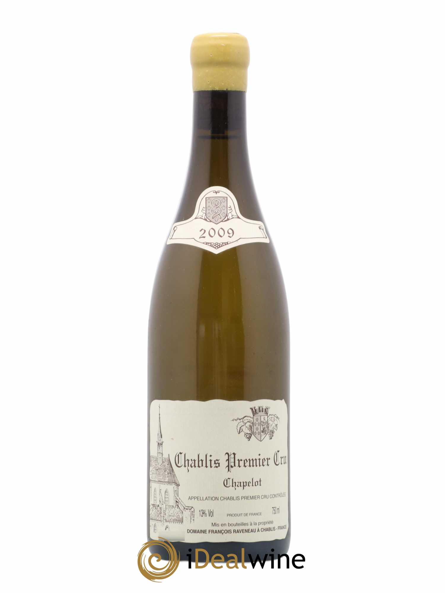Chablis 1er Cru Chapelot Raveneau (Domaine) 2009 - Lot de 1 bouteille - 0