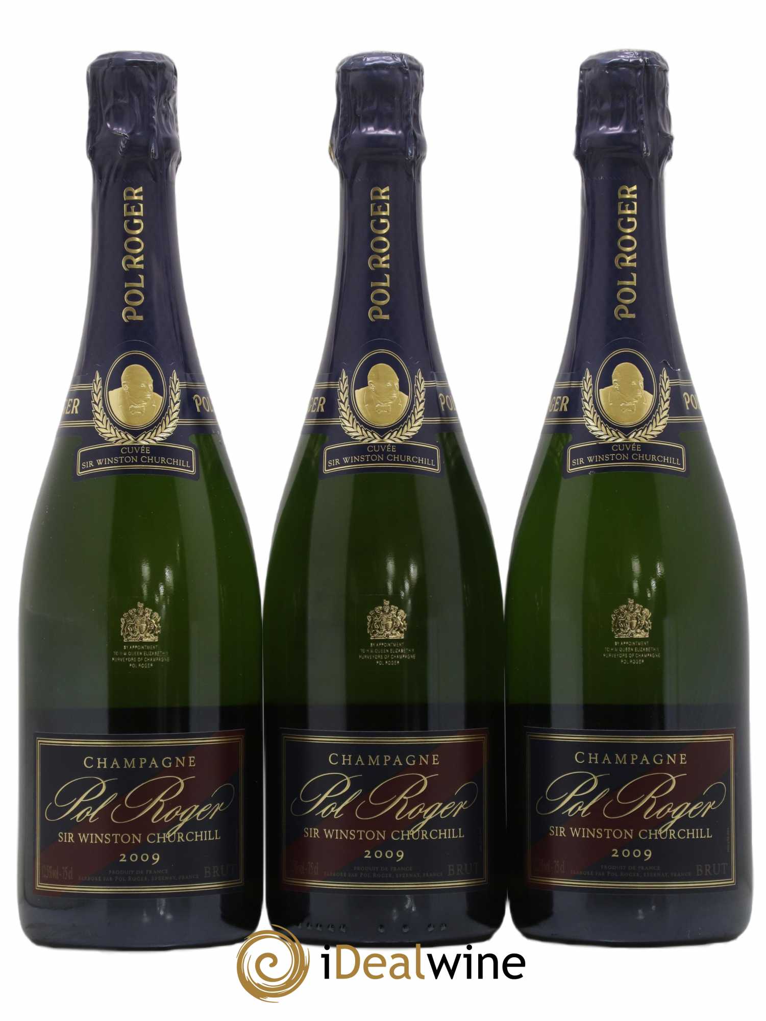 Cuvée Winston Churchill Pol Roger 2009 - Lot de 3 bouteilles - 0