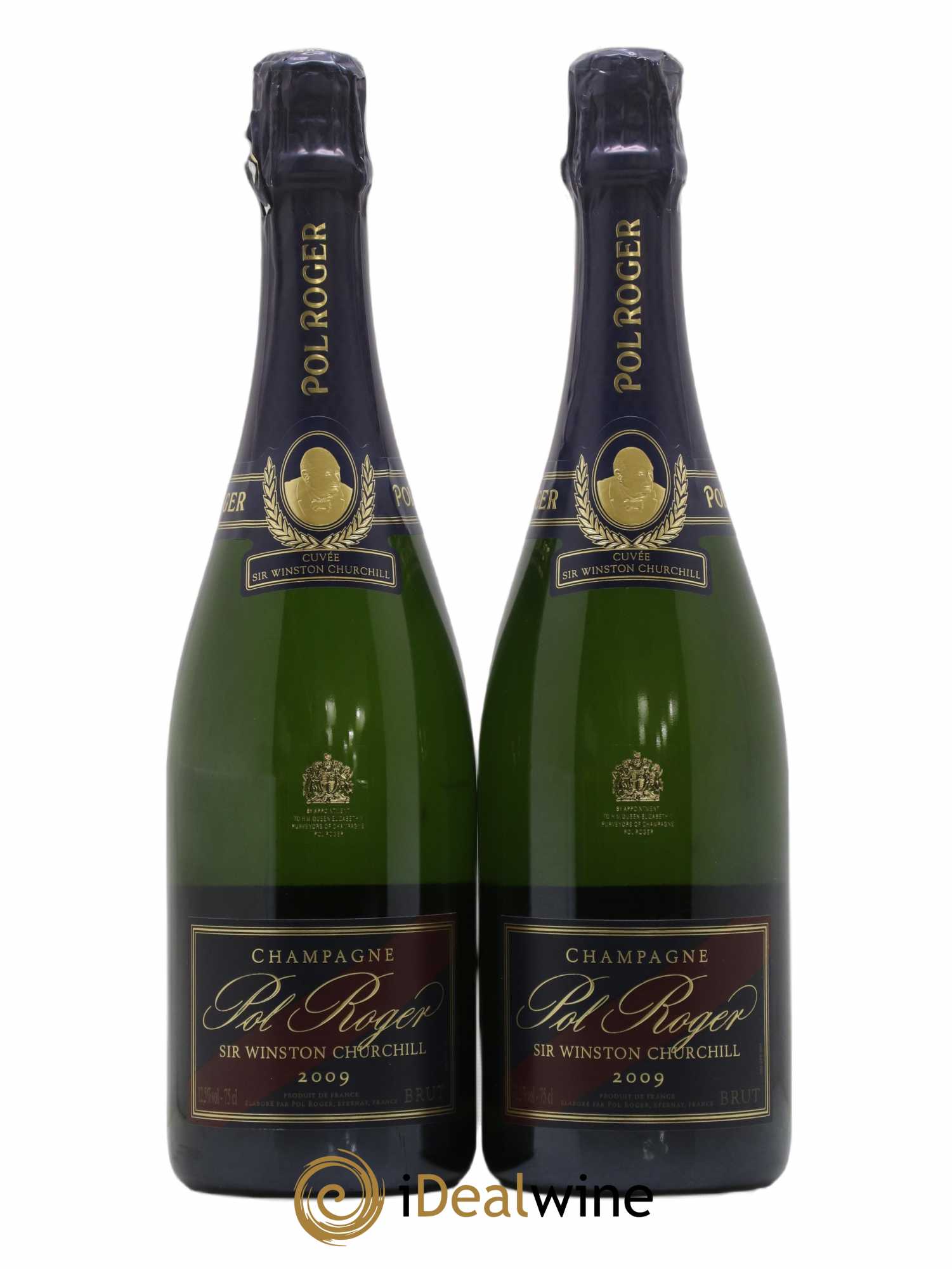 Cuvée Winston Churchill Pol Roger 2009 - Lot de 2 bouteilles - 0