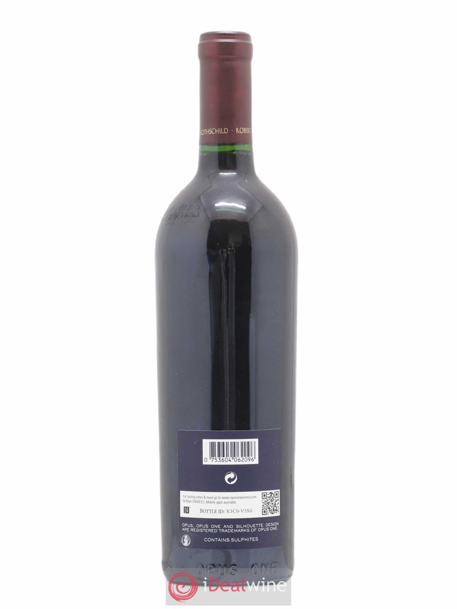 Napa Valley Opus One Robert Mondavi 2009 - Lot de 1 bouteille - 1