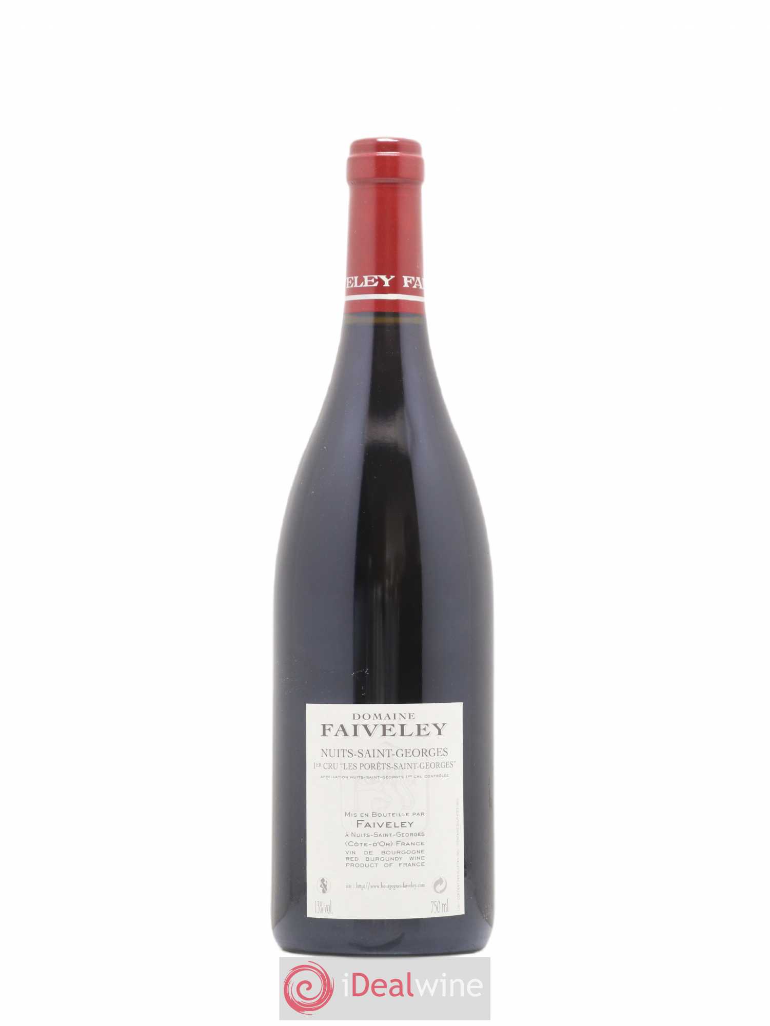 Nuits-Saint-Georges 1er Cru Les Saint-Georges Faiveley 2010 - Lot de 1 bouteille - 1
