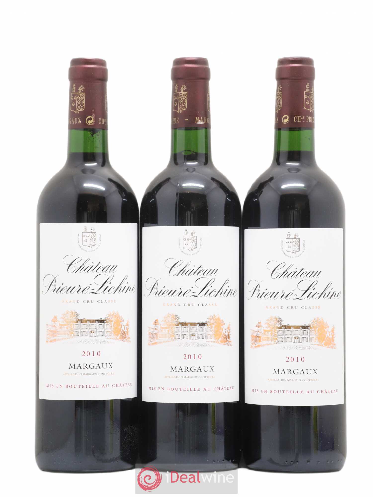 Château Prieuré Lichine 4ème Grand Cru Classé 2010 - Lot de 6 bouteilles - 1