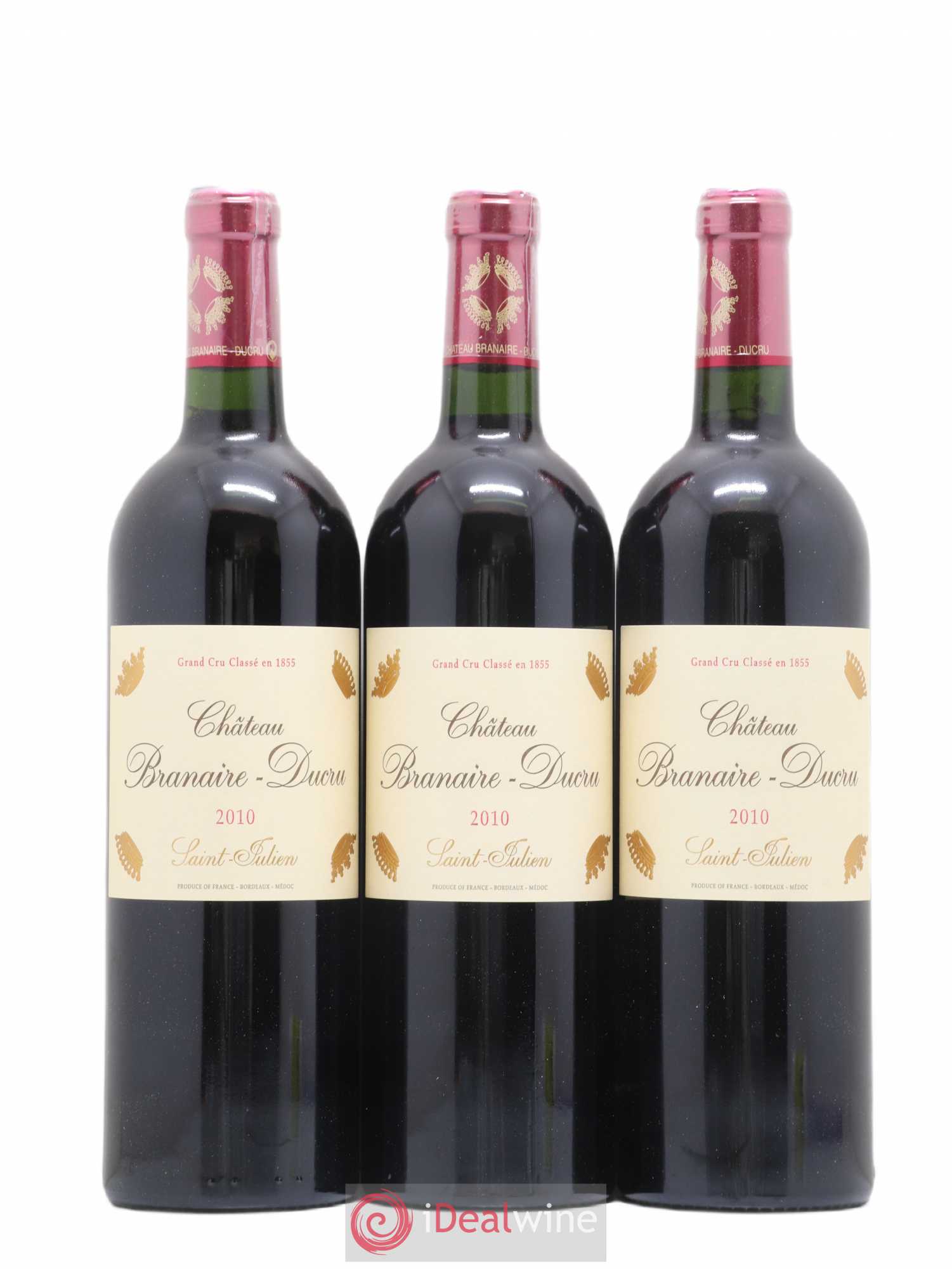 Château Branaire Ducru 4ème Grand Cru Classé 2010 - Lot de 6 bouteilles - 1