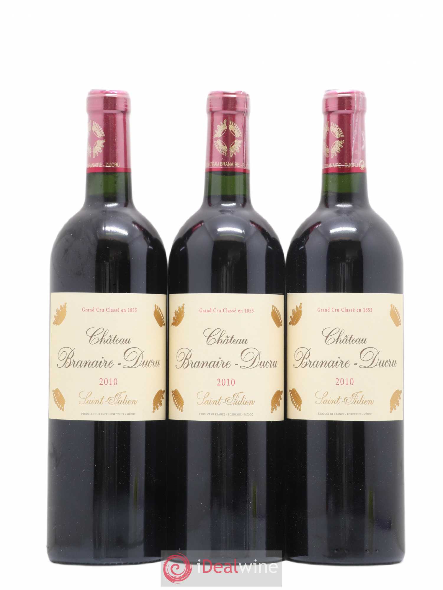 Château Branaire Ducru 4ème Grand Cru Classé 2010 - Lot de 6 bouteilles - 2