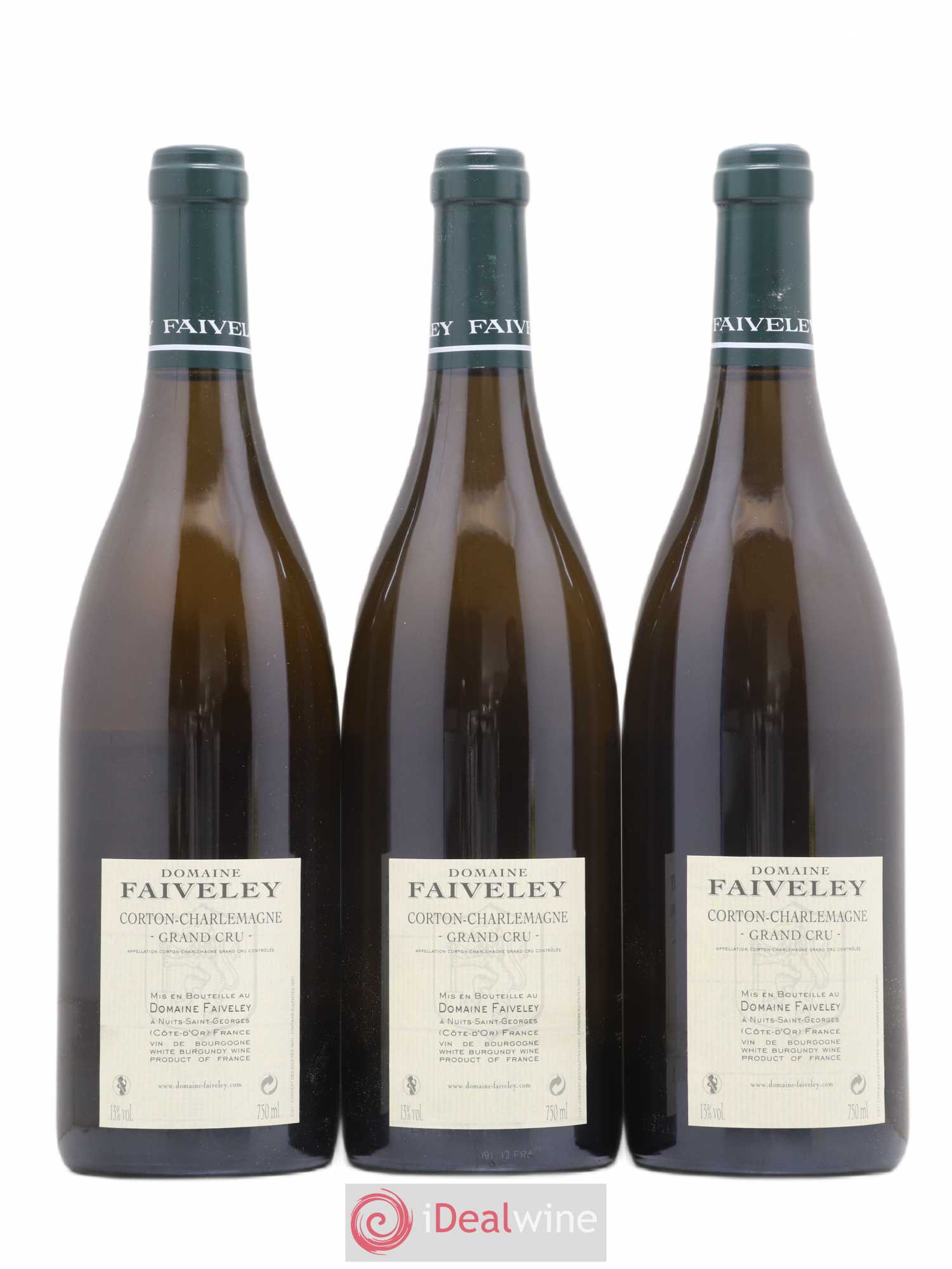 Corton-Charlemagne Grand Cru Faiveley 2011 - Lot de 3 bouteilles - 1