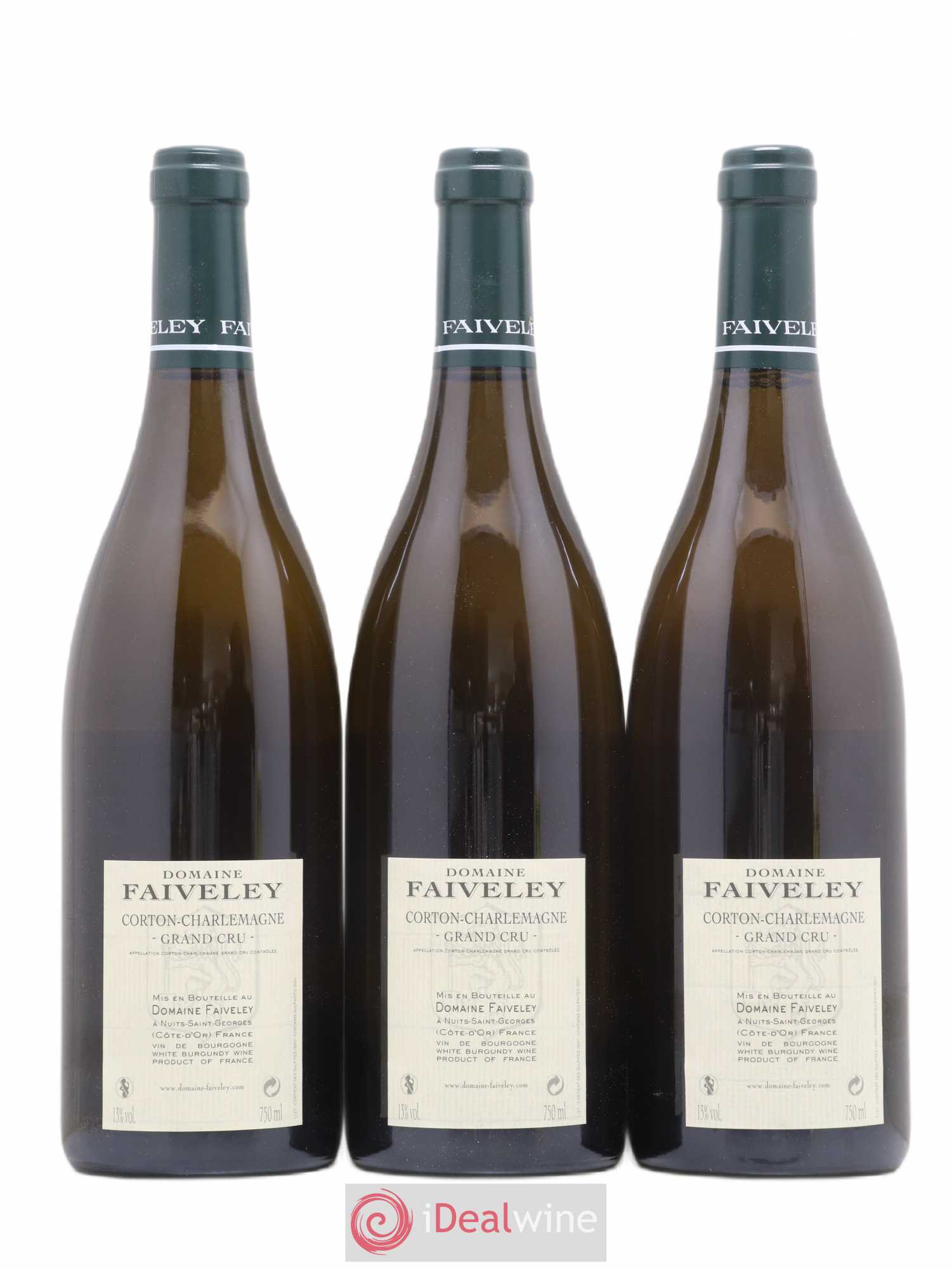 Corton-Charlemagne Grand Cru Faiveley 2011 - Lot de 3 bouteilles - 1