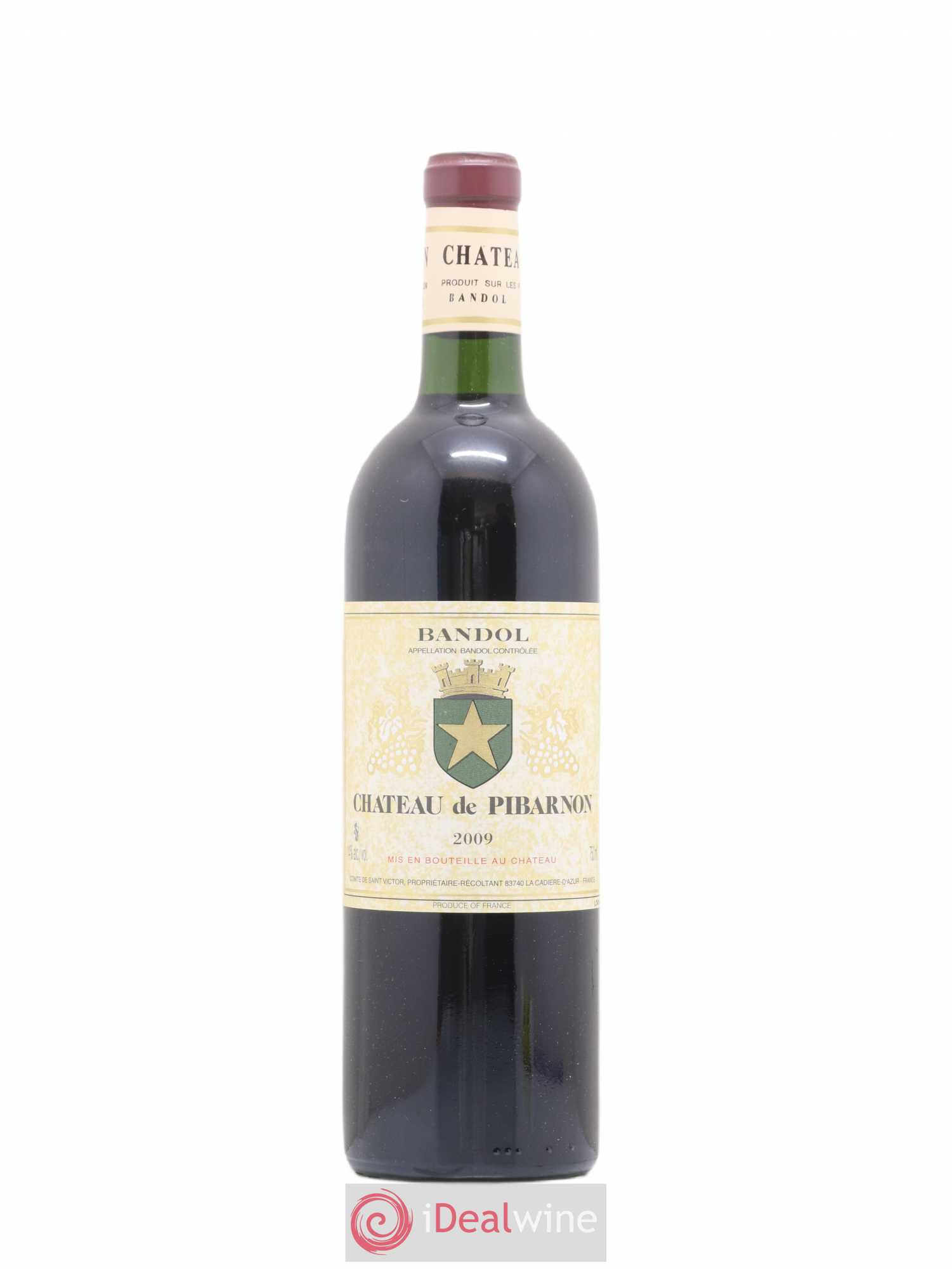 Bandol Château de Pibarnon Comte de Saint-Victor 2009 - Lot de 1 bouteille - 0