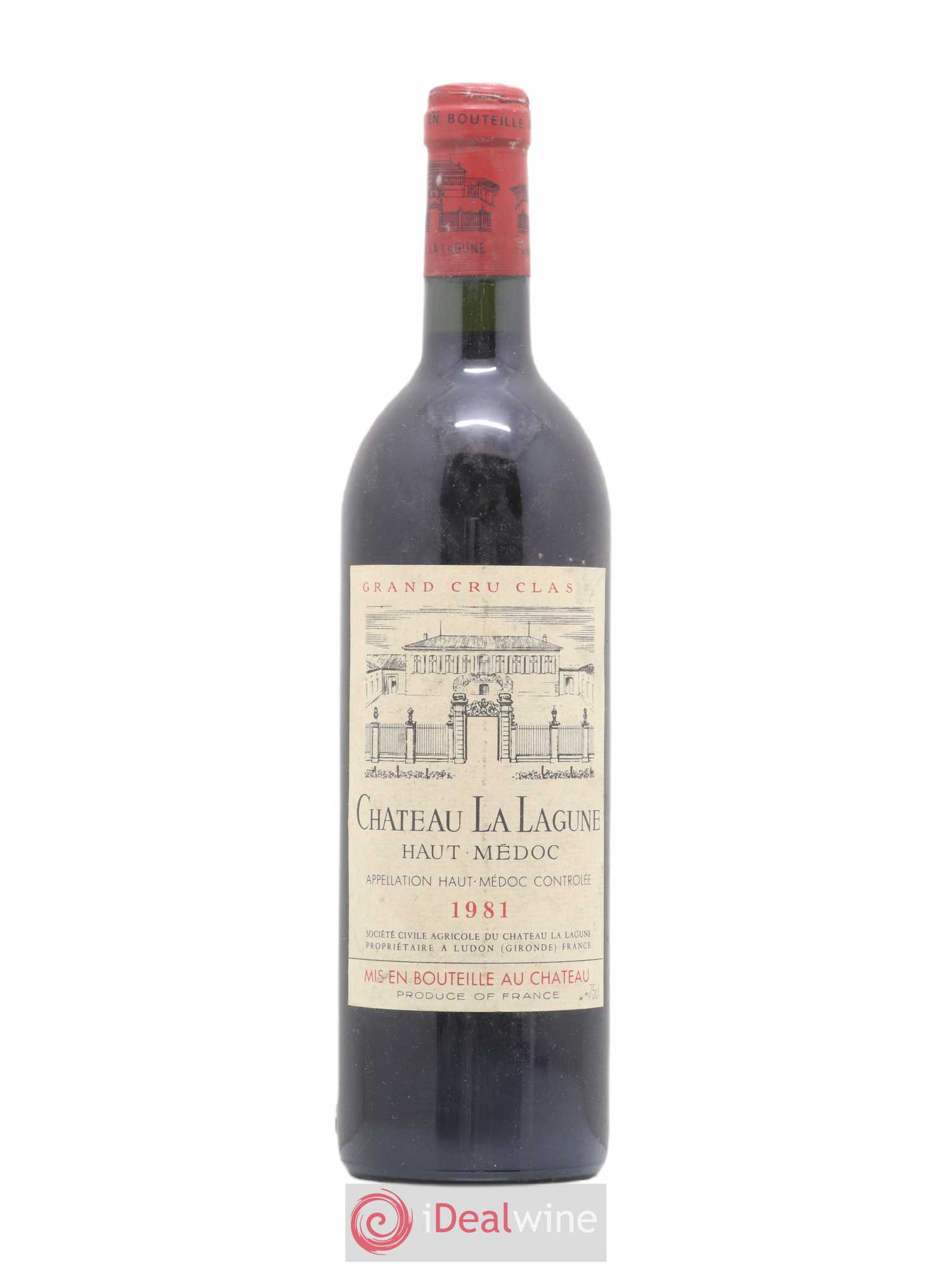 Château la Lagune 3ème Grand Cru Classé 1981 - Lot de 1 bouteille - 0
