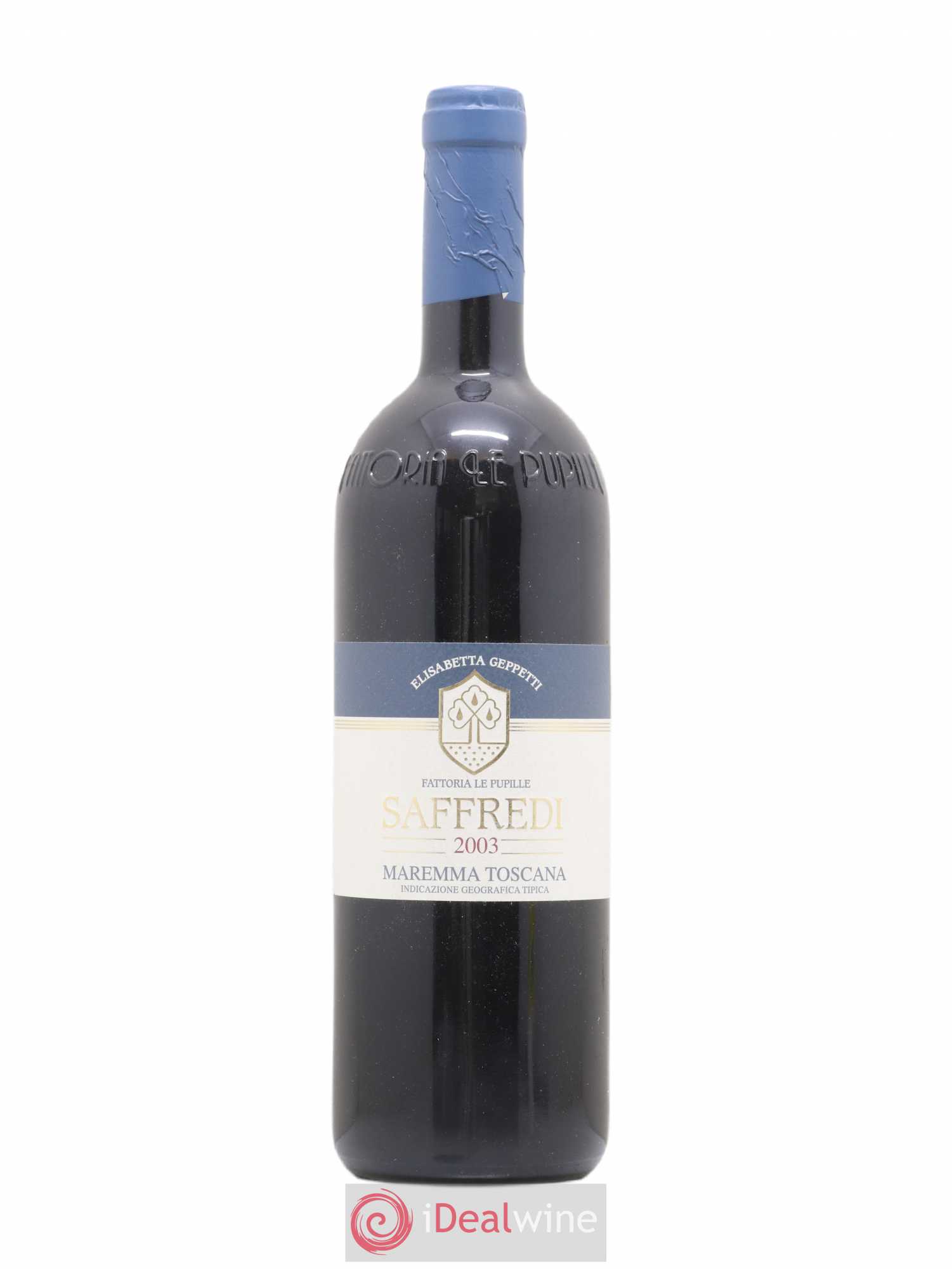 Toscana IGT Caiarossa Maremma Toscana Saffredi Elisabetta Geppetti 2003 - Posten von 1 Flasche - 0