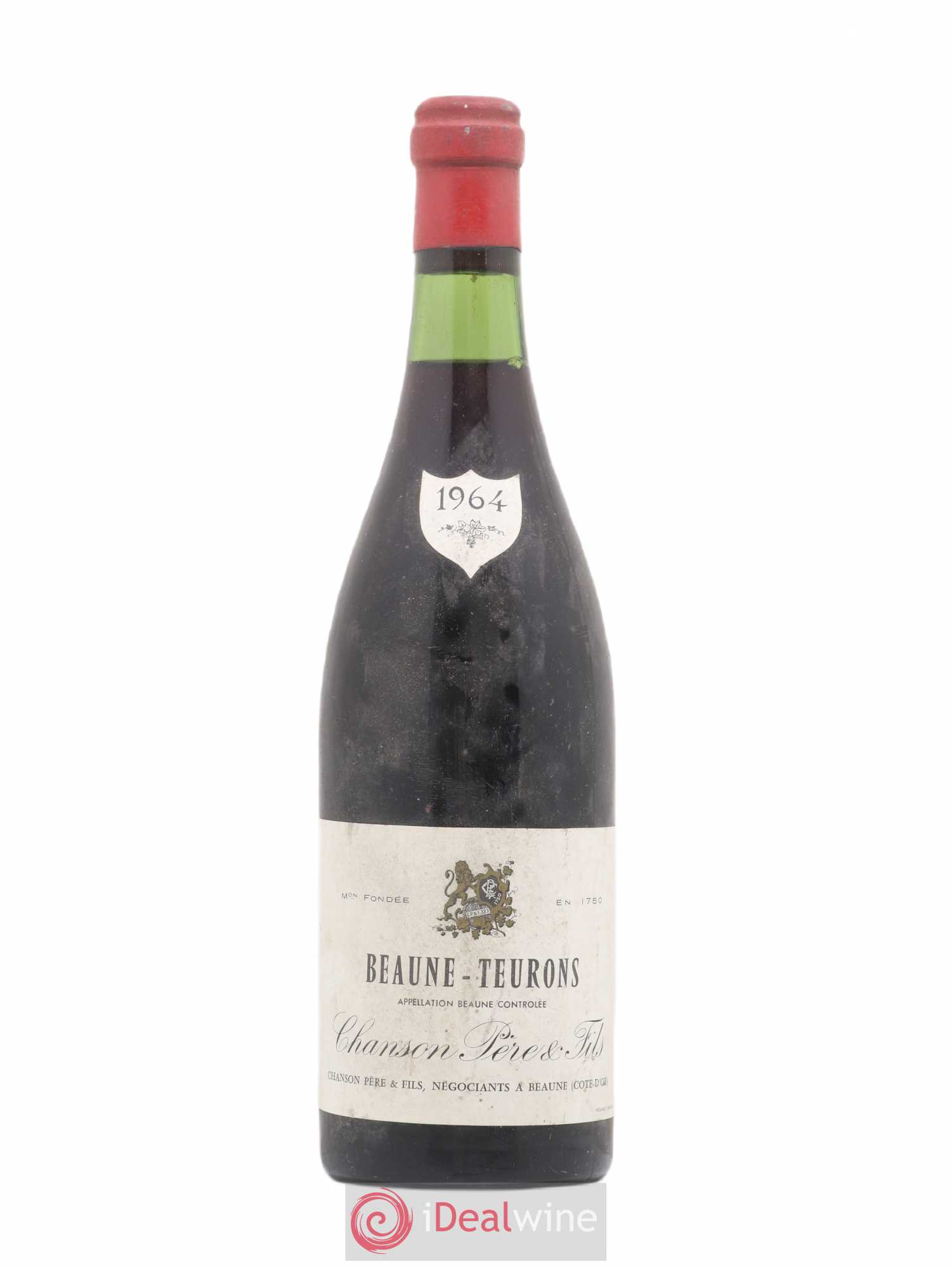 Beaune 1er Cru Teurons Chanson Père et Fils 1964 - Posten von 1 Flasche - 0