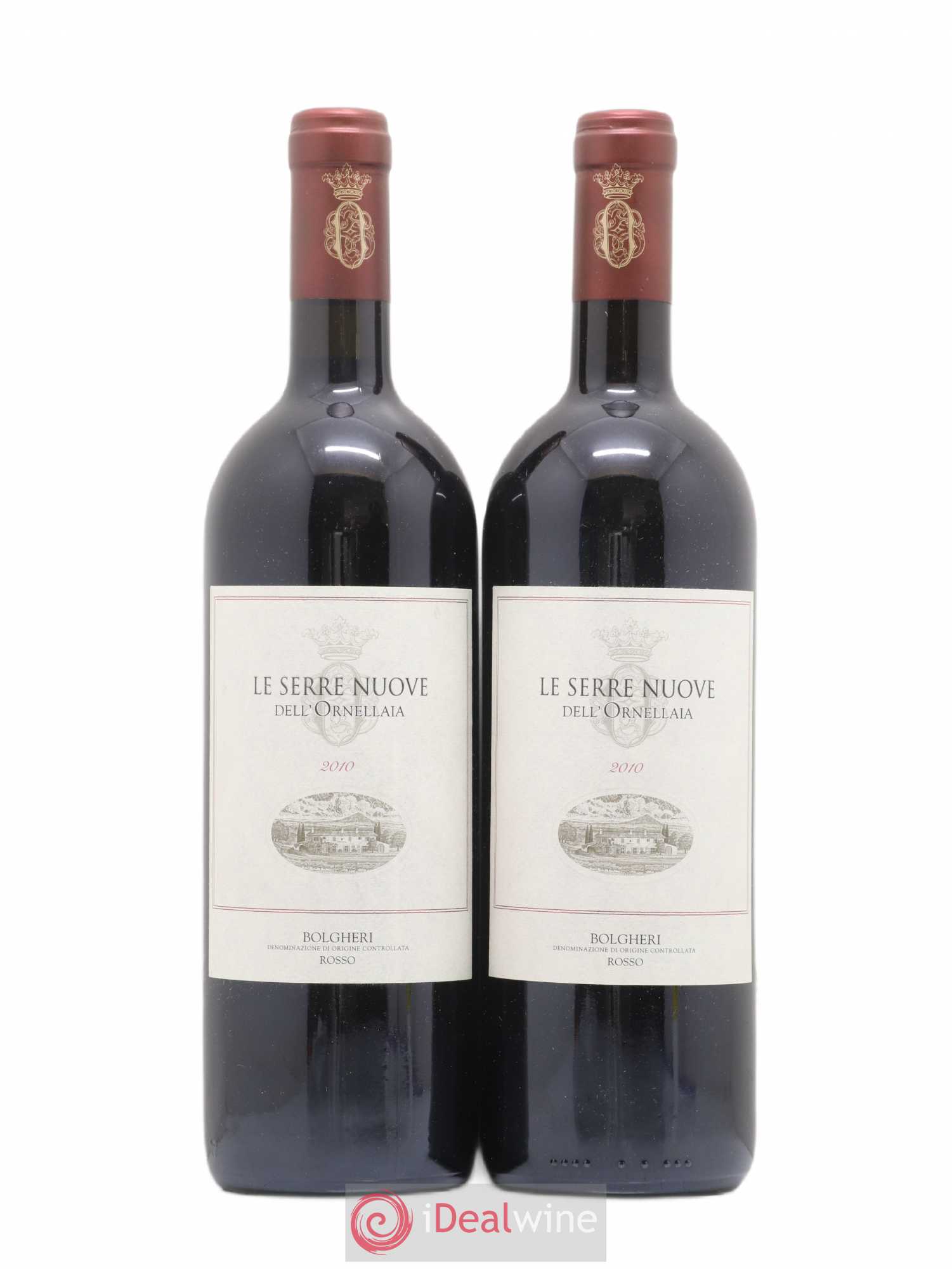 Bolgheri Tenuta Dell'Ornellaia DOC Le Serre Nuove dell'Ornellaia Frescobaldi 2010 - Lot de 2 bouteilles - 0