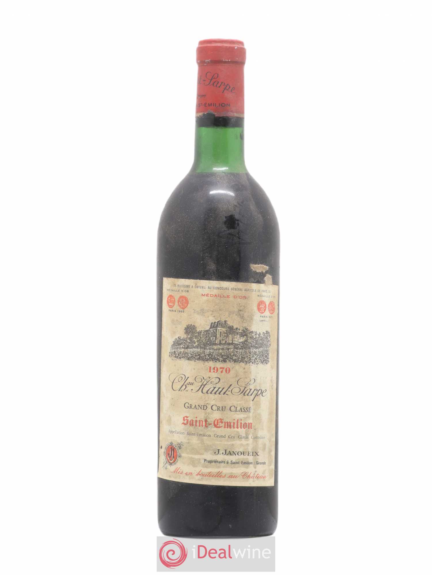 Château Haut Sarpe Grand Cru Classé 1970 - Lot de 1 bouteille - 0