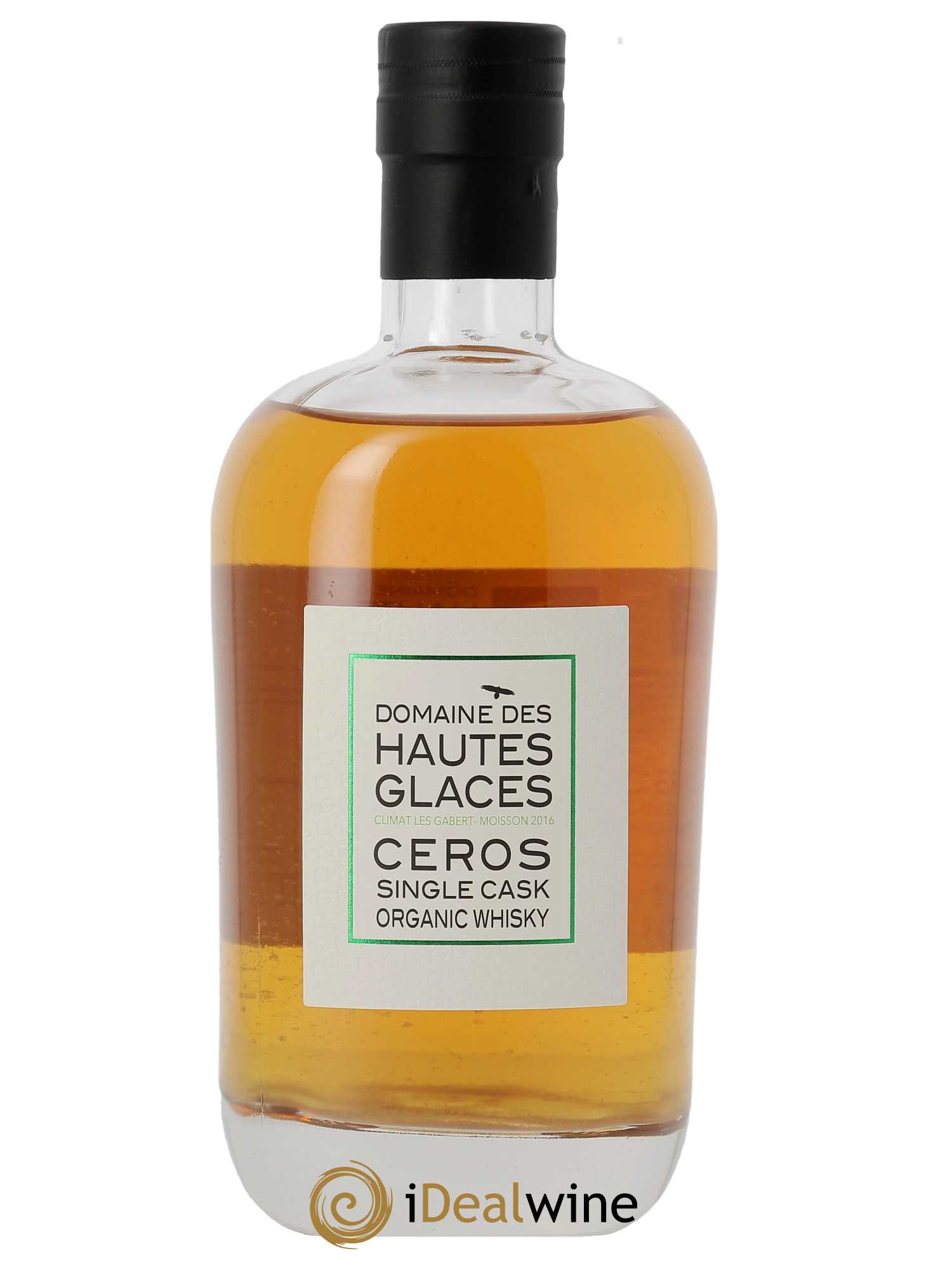 Whisky Hautes Glaces Moissons Ceros Climatic vatting Organic Single Rye (70cl) - Lot de 1 bouteille - 1