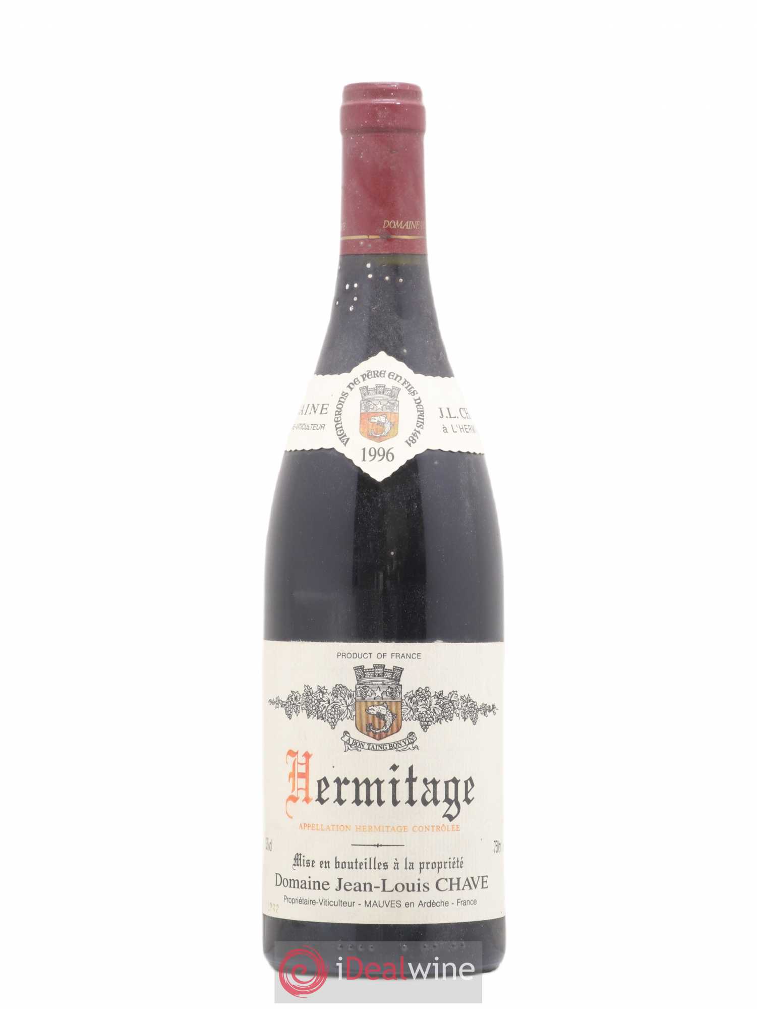 Hermitage Jean-Louis Chave 1996 - Lot de 1 bouteille - 0