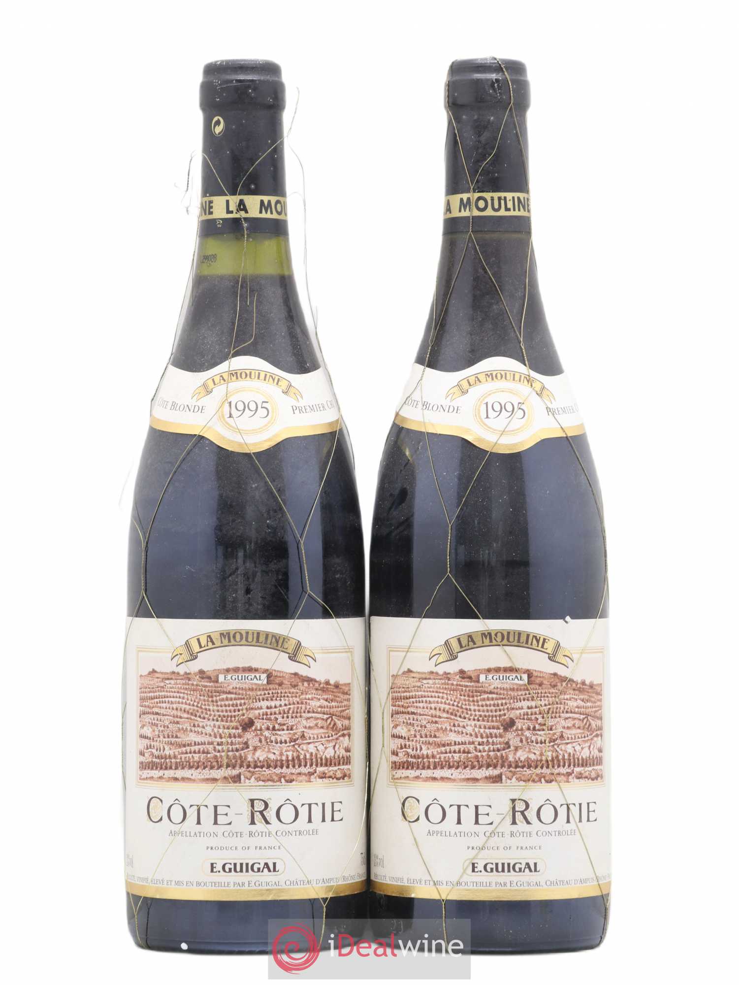 Côte-Rôtie La Mouline Guigal 1995 - Lot de 2 bouteilles - 0