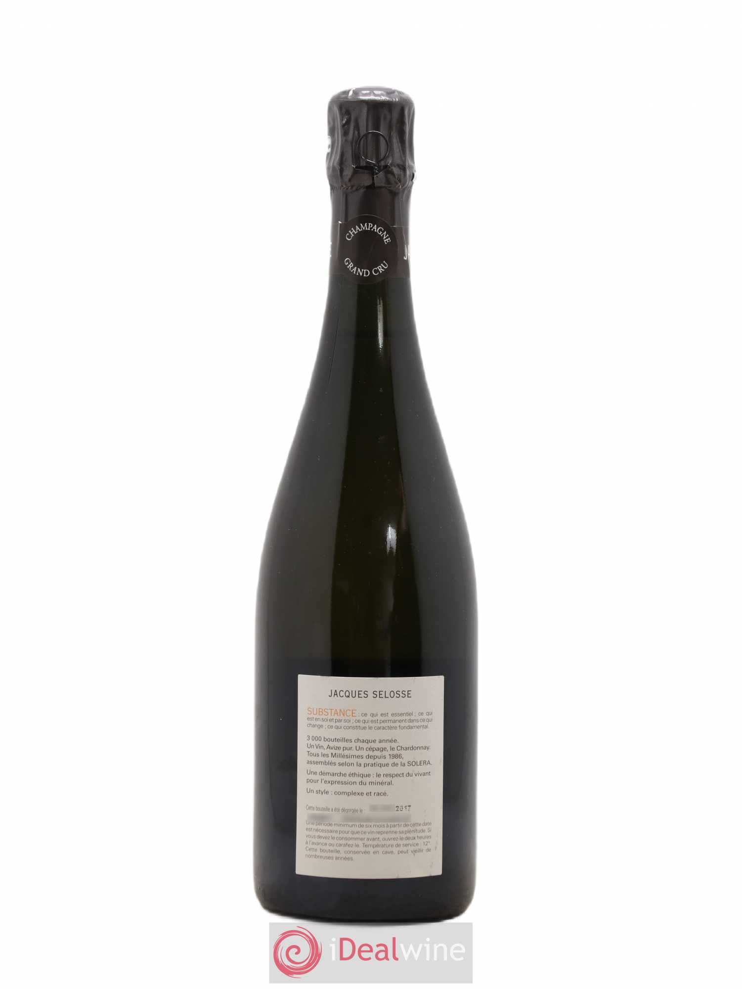 Substance Jacques Selosse - Lot de 1 bouteille - 1