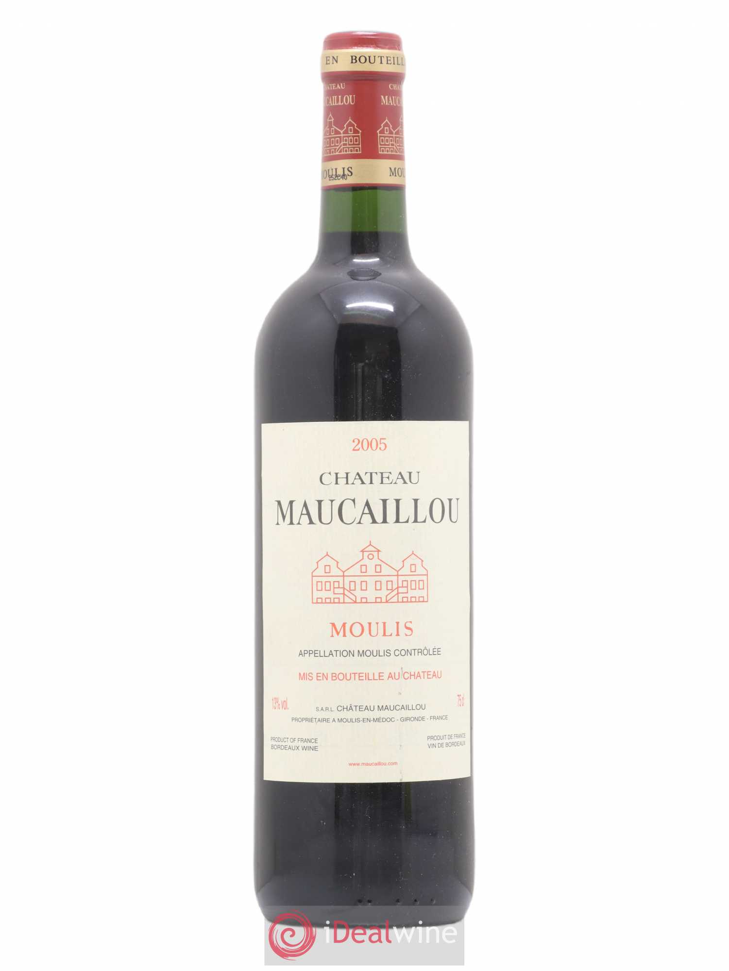 Château Maucaillou 2005 - Lot de 1 bouteille - 0