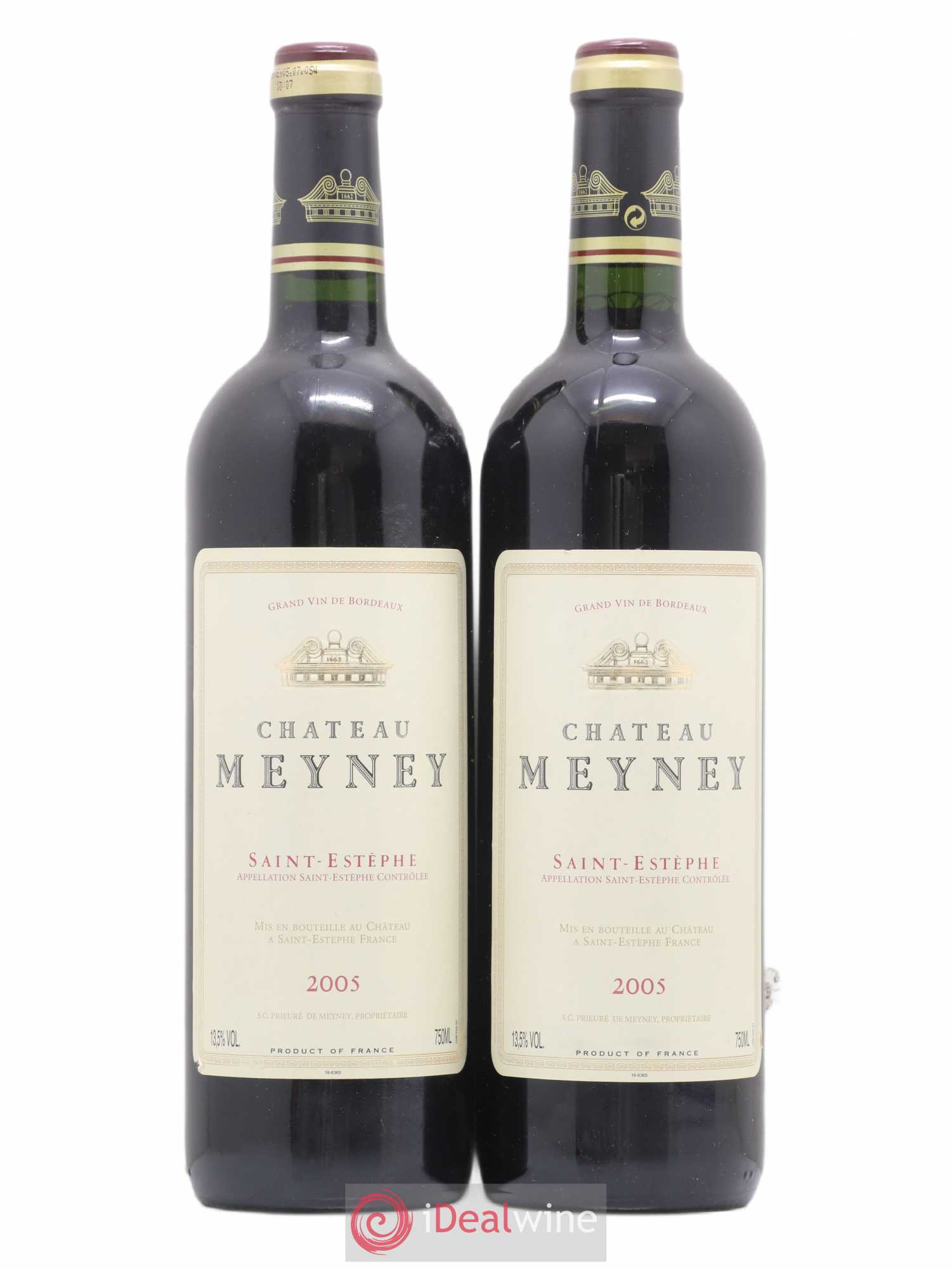 Château Meyney 2005 - Lot de 2 bouteilles - 0