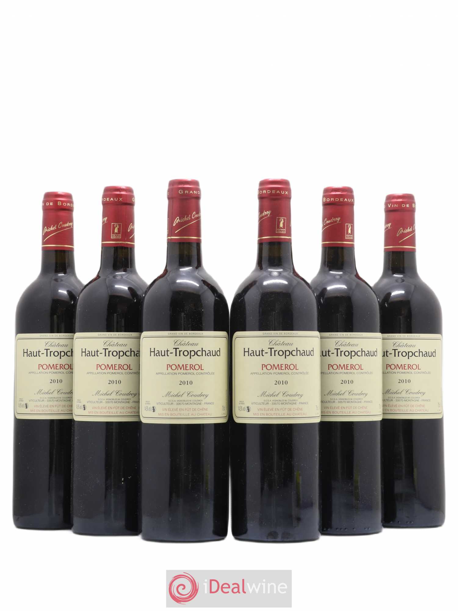 Château Haut Tropchaud 2010 - Lot de 6 bouteilles - 0