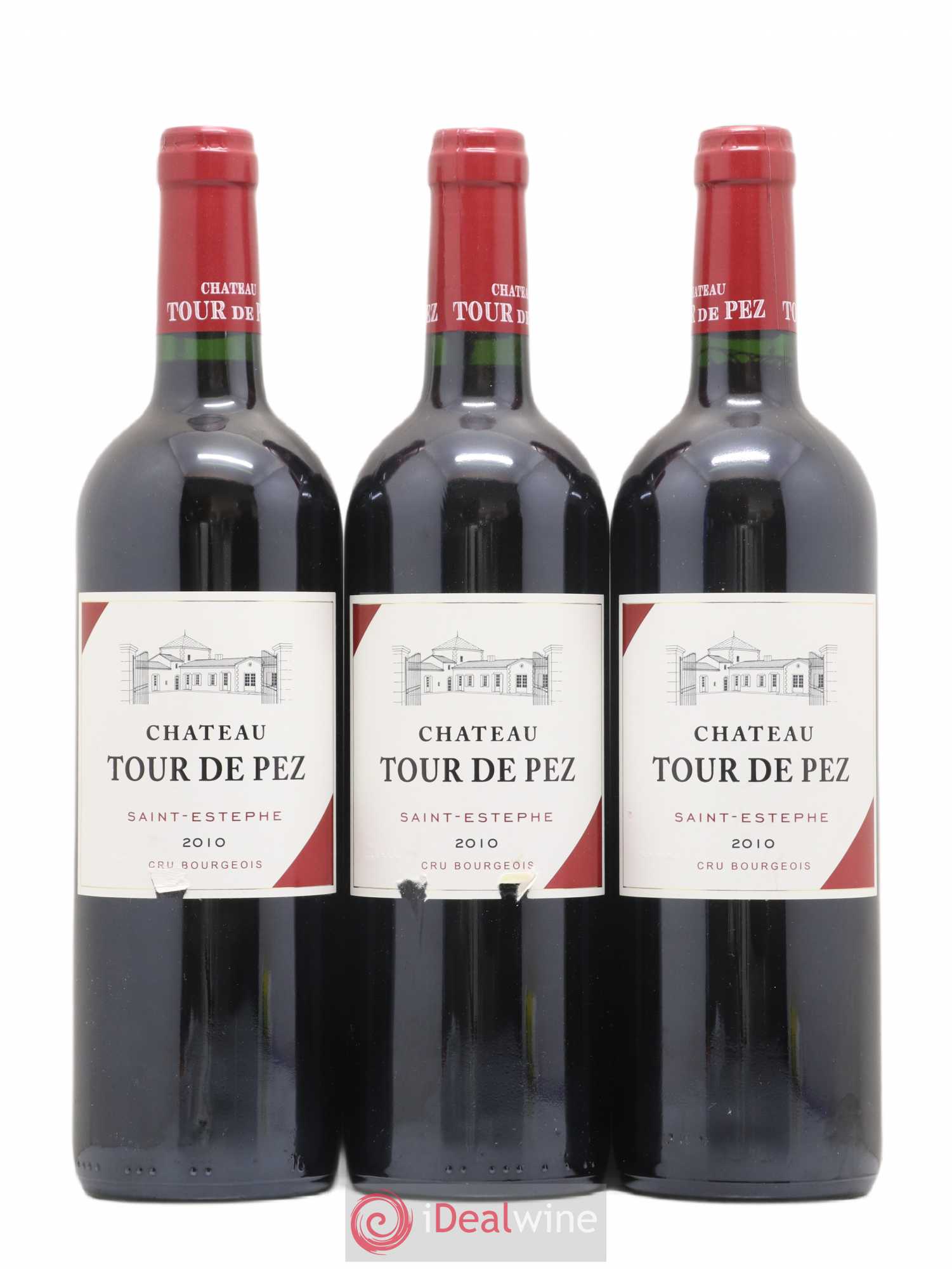 Château Tour de Pez Cru Bourgeois 2010 - Lot de 6 bouteilles - 1