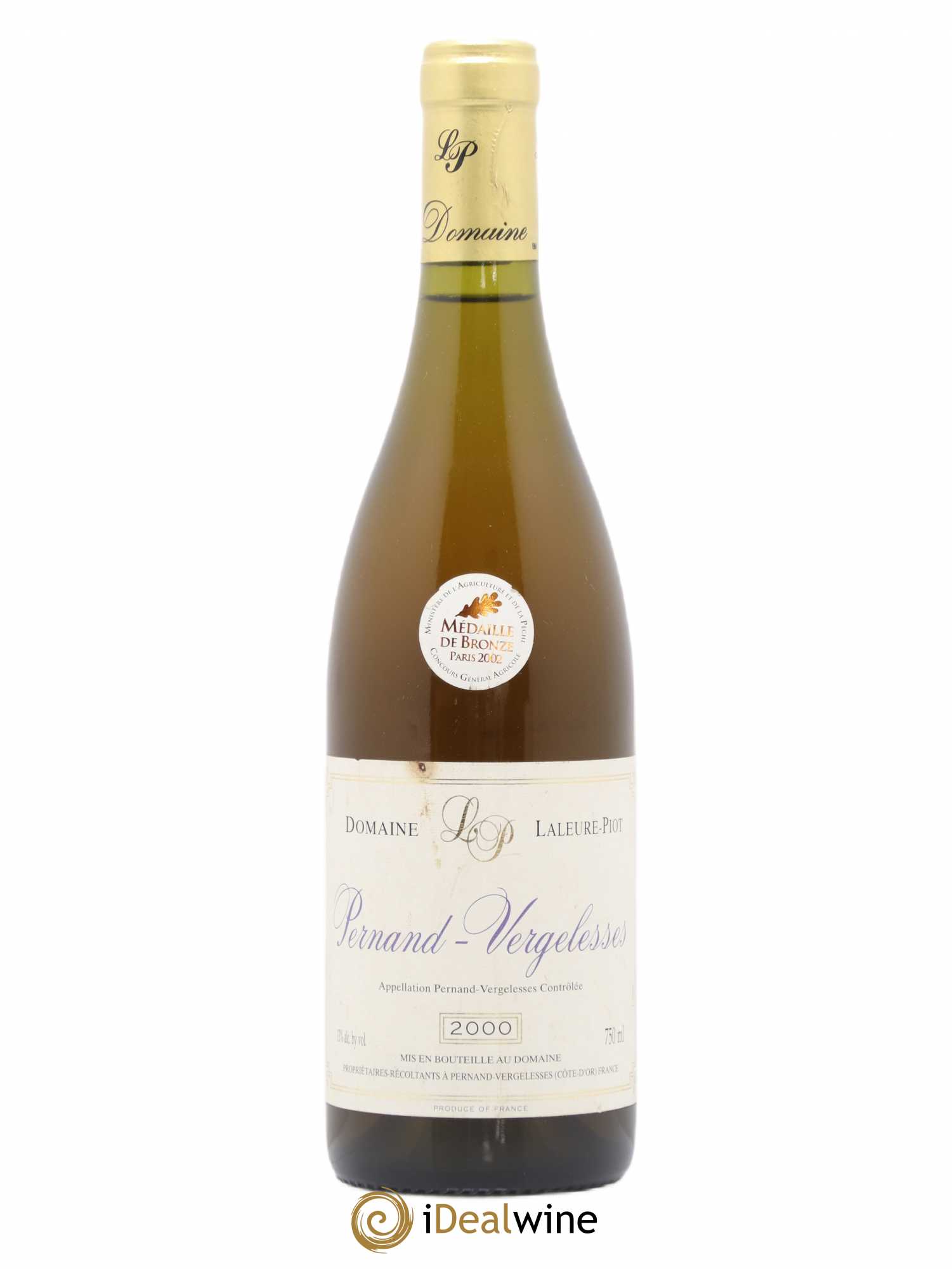 Pernand-Vergelesses Domaine Laleure Piot 2000 - Posten von 1 Flasche - 0