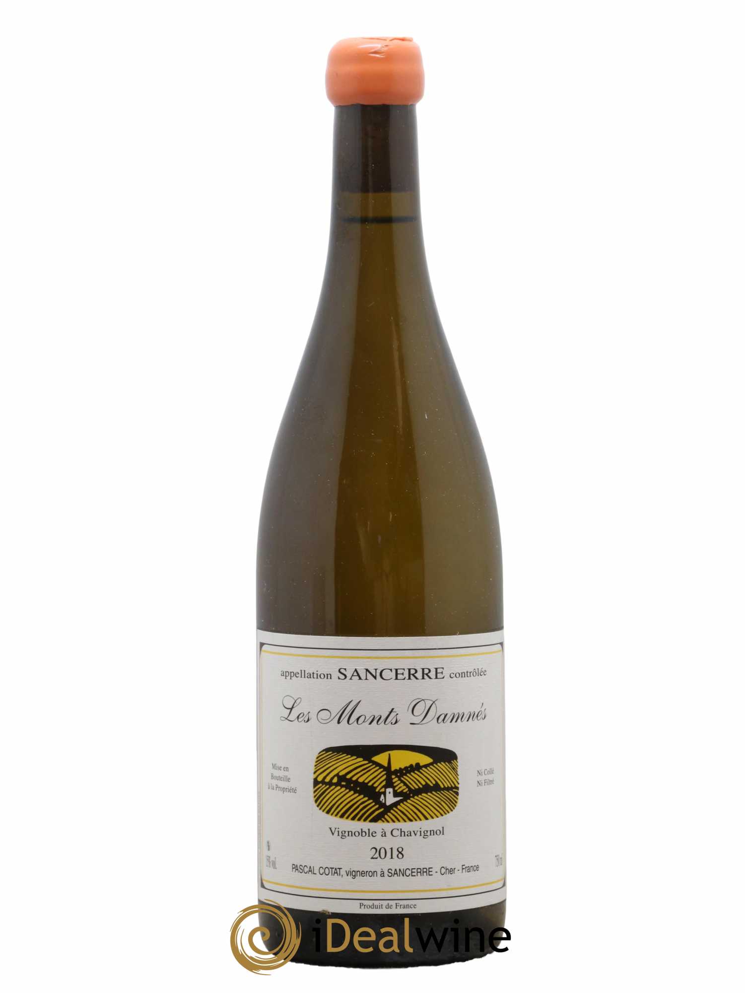 Sancerre Les Monts Damnés Pascal Cotat 2018 - Lot de 1 bouteille - 0