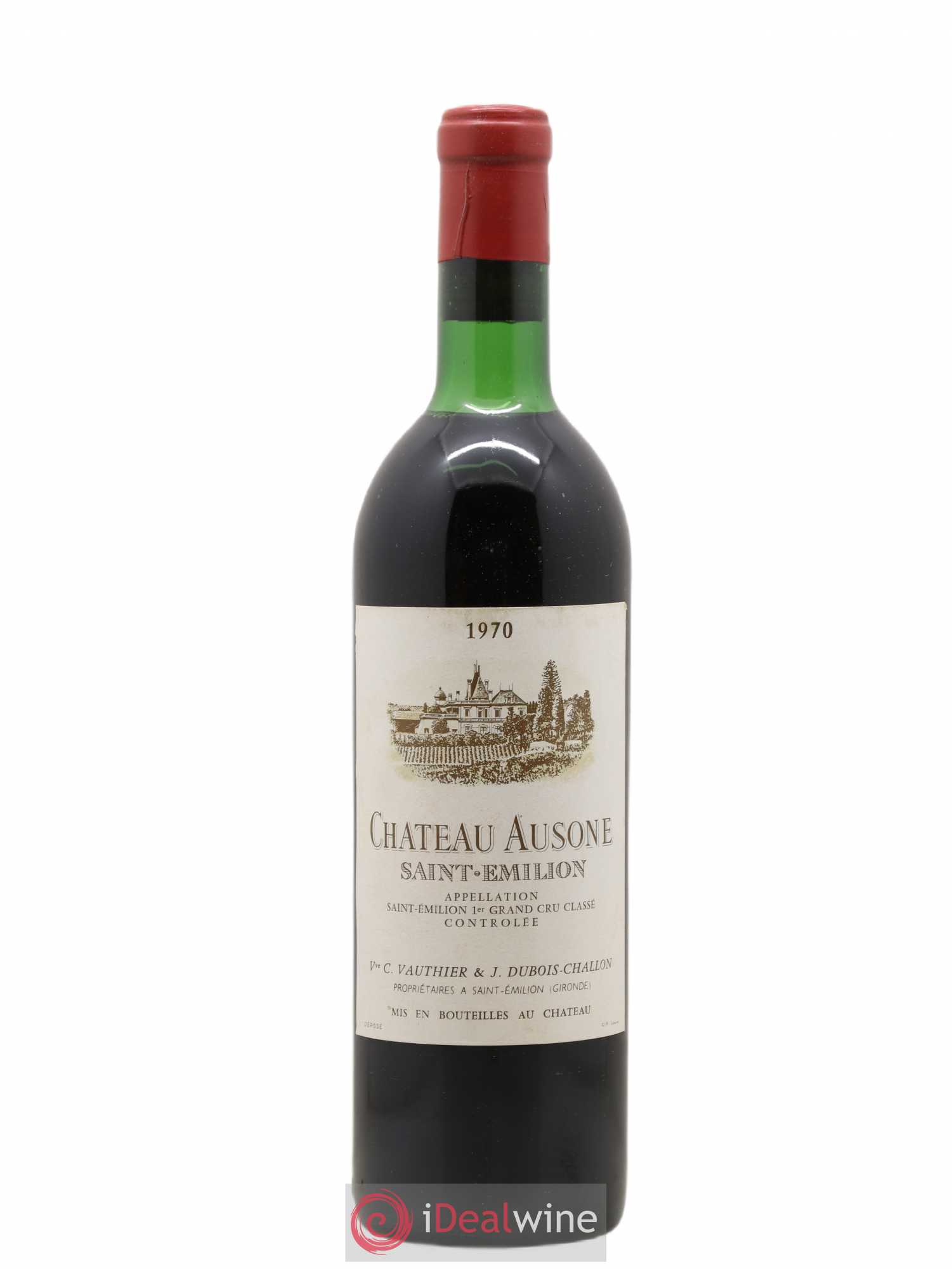 Château Ausone 1er Grand Cru Classé A 1970 - Lot de 1 bouteille - 0