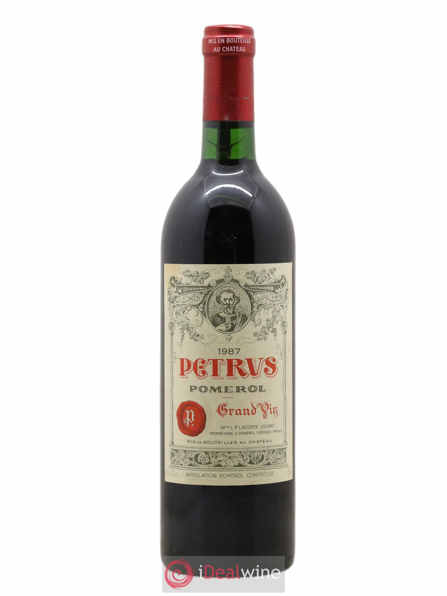 Petrus 1987 - Lot de 1 bouteille - 0