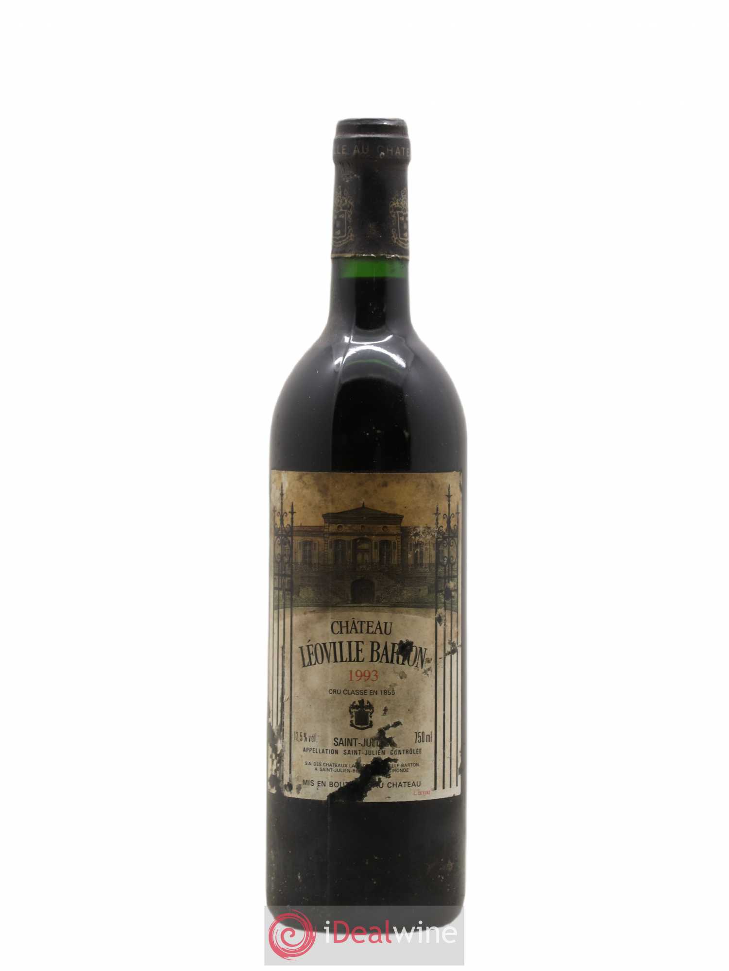 Château Léoville Barton 2ème Grand Cru Classé 1993 - Lot de 1 bouteille - 0