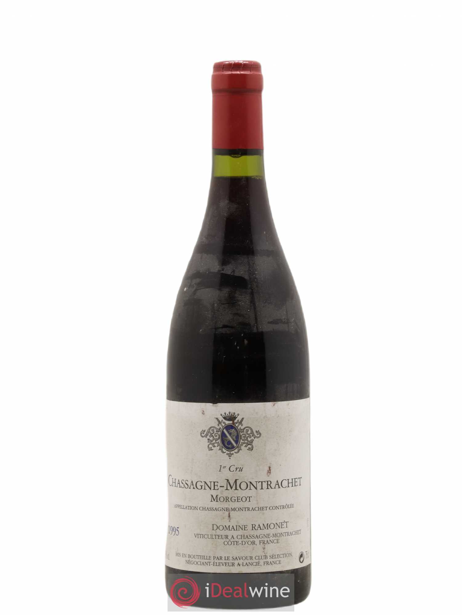 Chassagne-Montrachet 1er Cru Morgeot Ramonet (Domaine) 1995 - Lot de 1 bouteille - 0