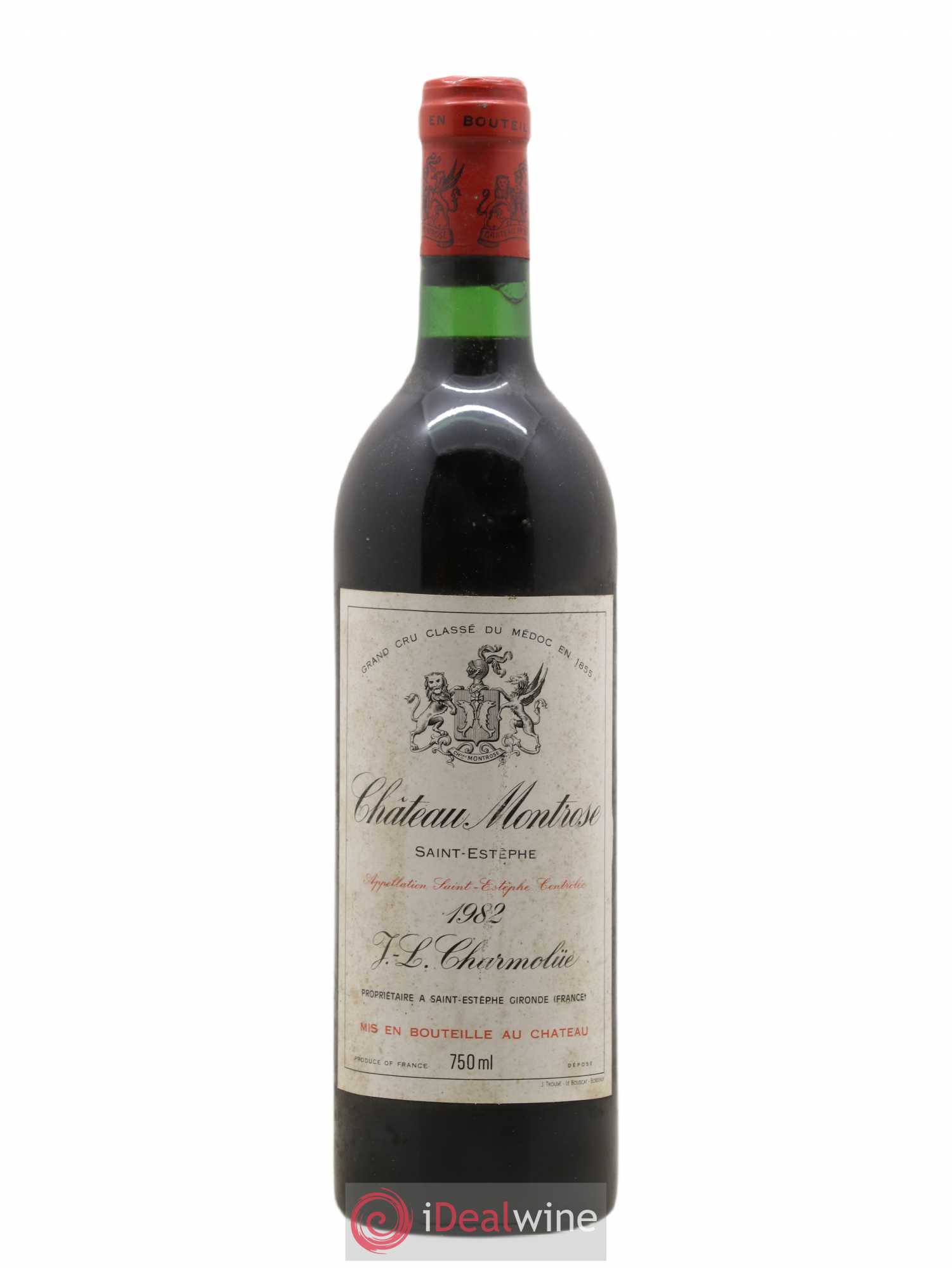 Château Montrose 2ème Grand Cru Classé 1982 - Lot de 1 bouteille - 0