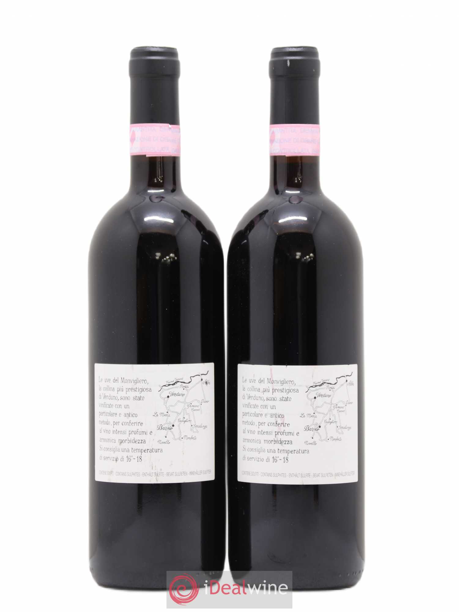 Barolo DOCG Monvigliero Comm. Giovan Battista Burlotto 2007 - Lot de 2 bouteilles - 1