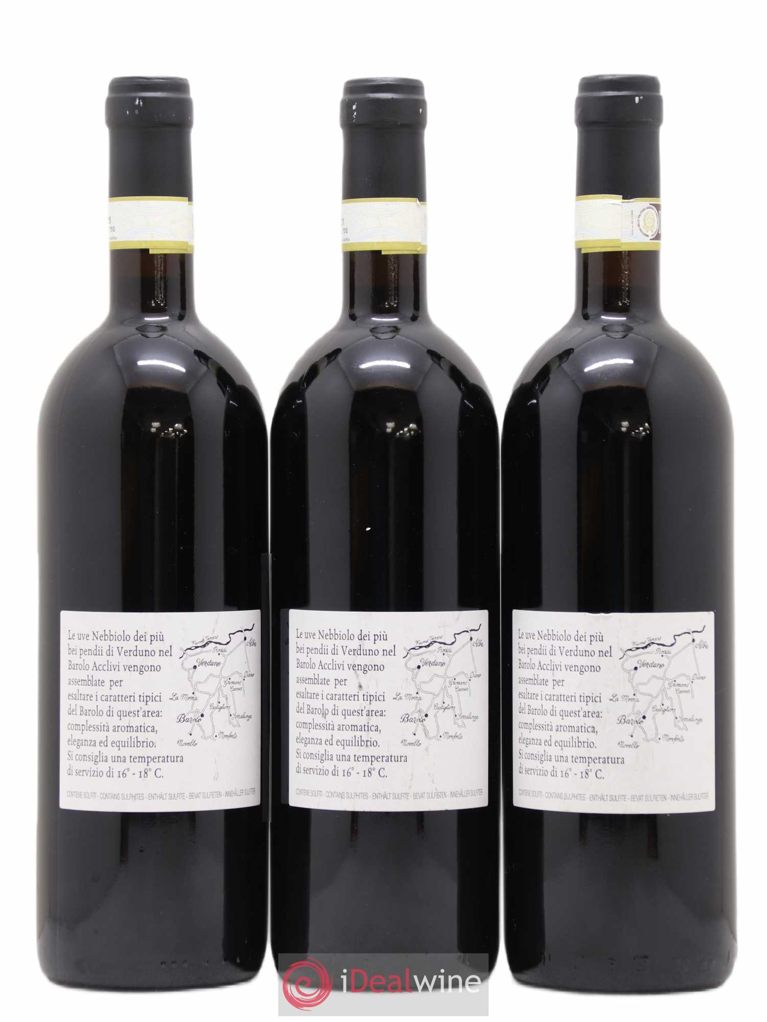 Barolo DOCG Acclivi Comm. Giovan Battista Burlotto 2009 - Lot de 3 bouteilles - 1