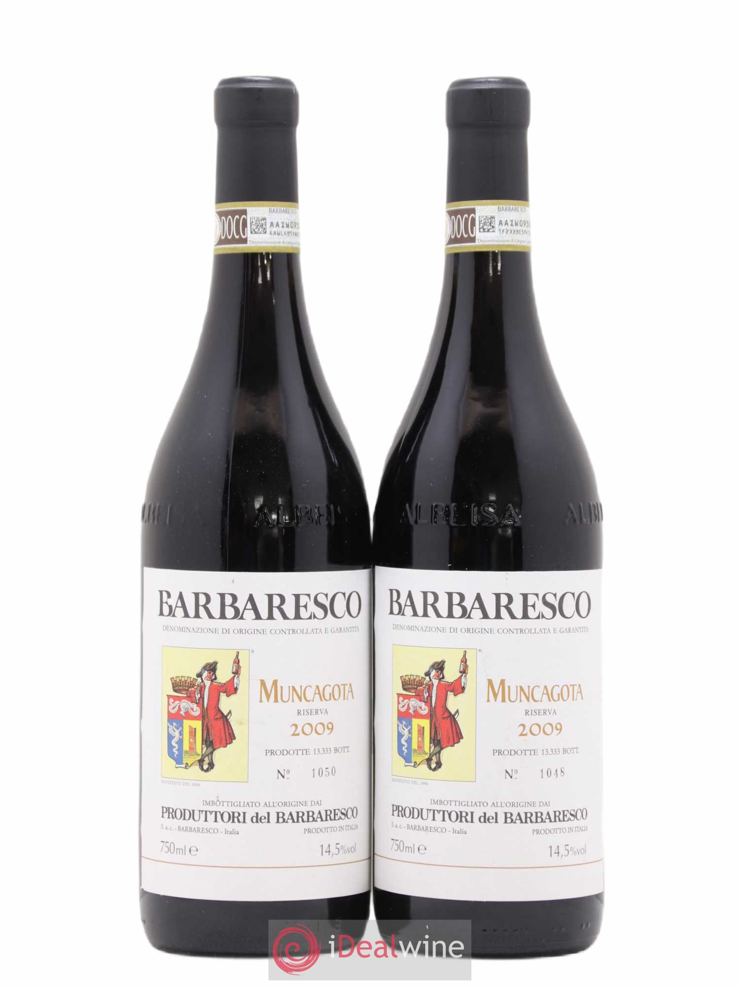 Barbaresco DOCG Riserva Muncagota Produttori del Barbaresco 2009 - Lot de 2 bouteilles - 0